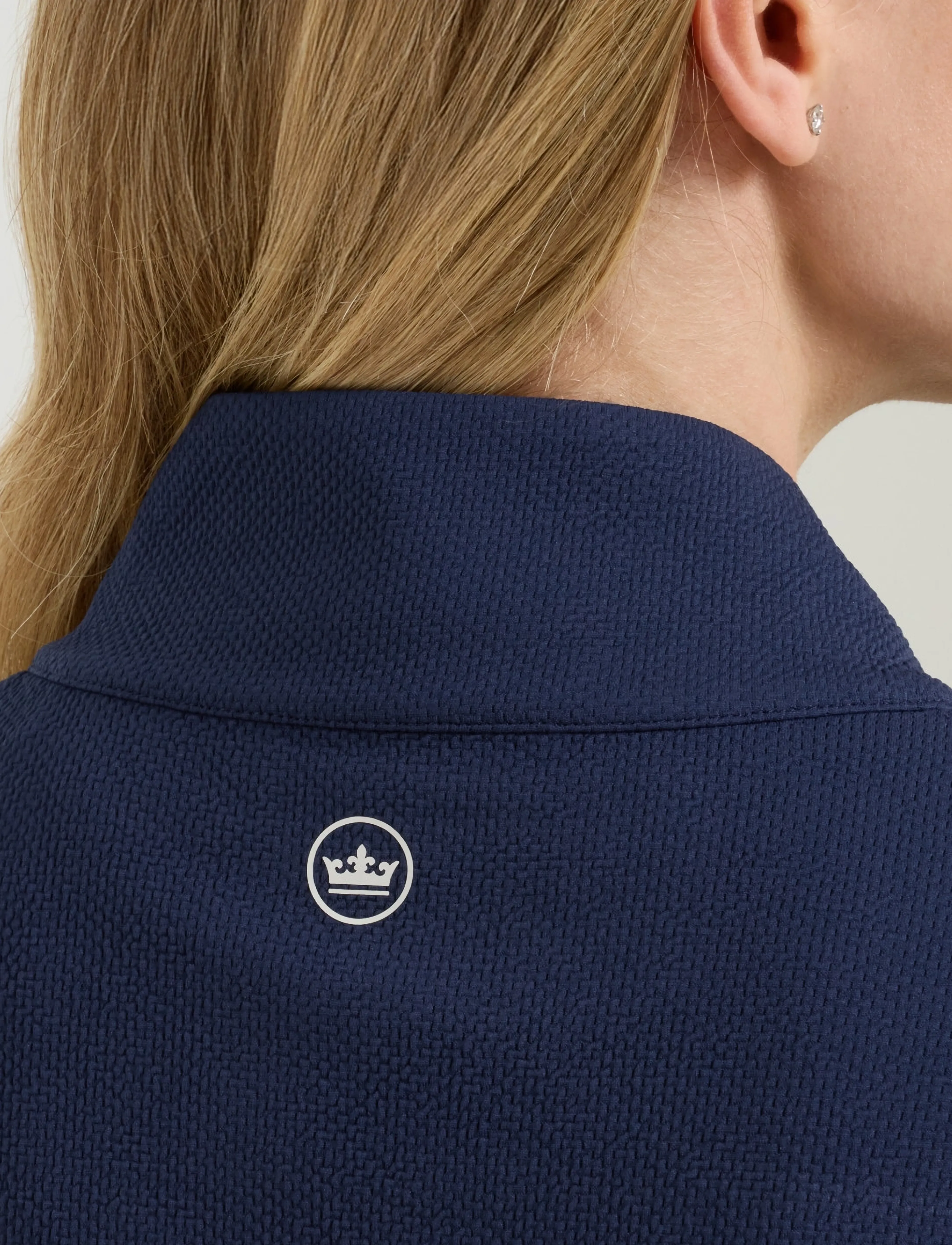 Peter Millar - LUMI-KNIT LITE PERFORMANCE FULL ZIP - kurtki golfowe - navy - 3