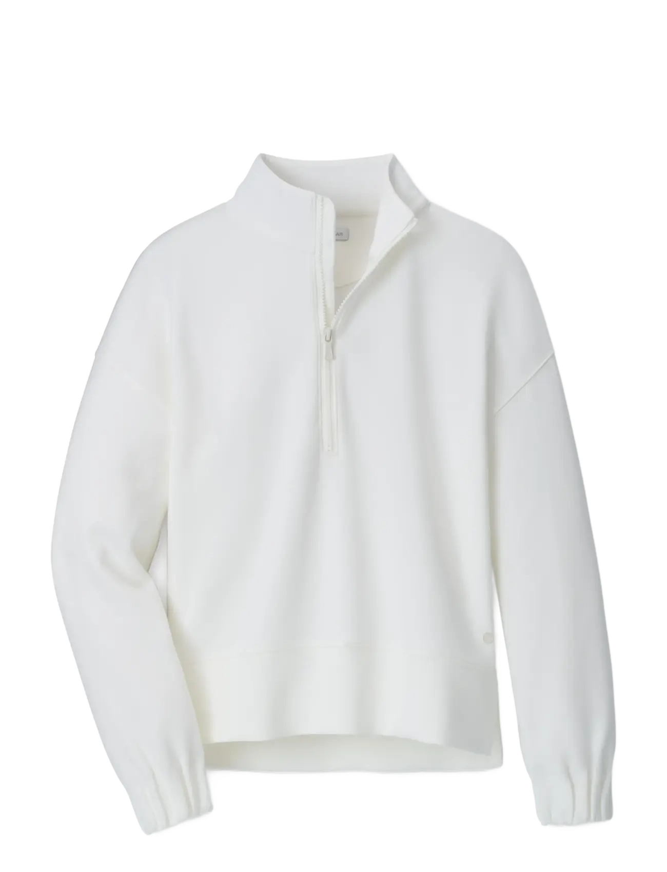 Peter Millar FLORA KNIT HALF-ZIP PULLOVER - Golf - SOFT WHITE / white