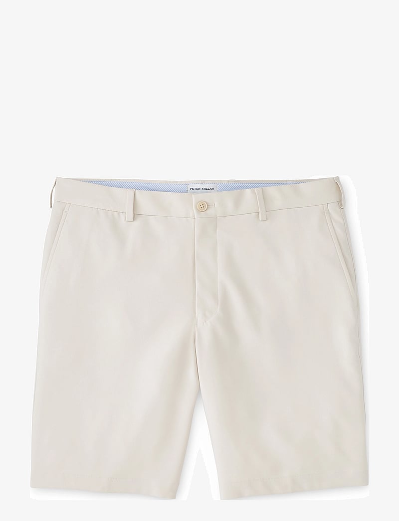 Peter Millar - SALEM HIGH DRAPE PERF SHORT - golfshorts - stone - 1