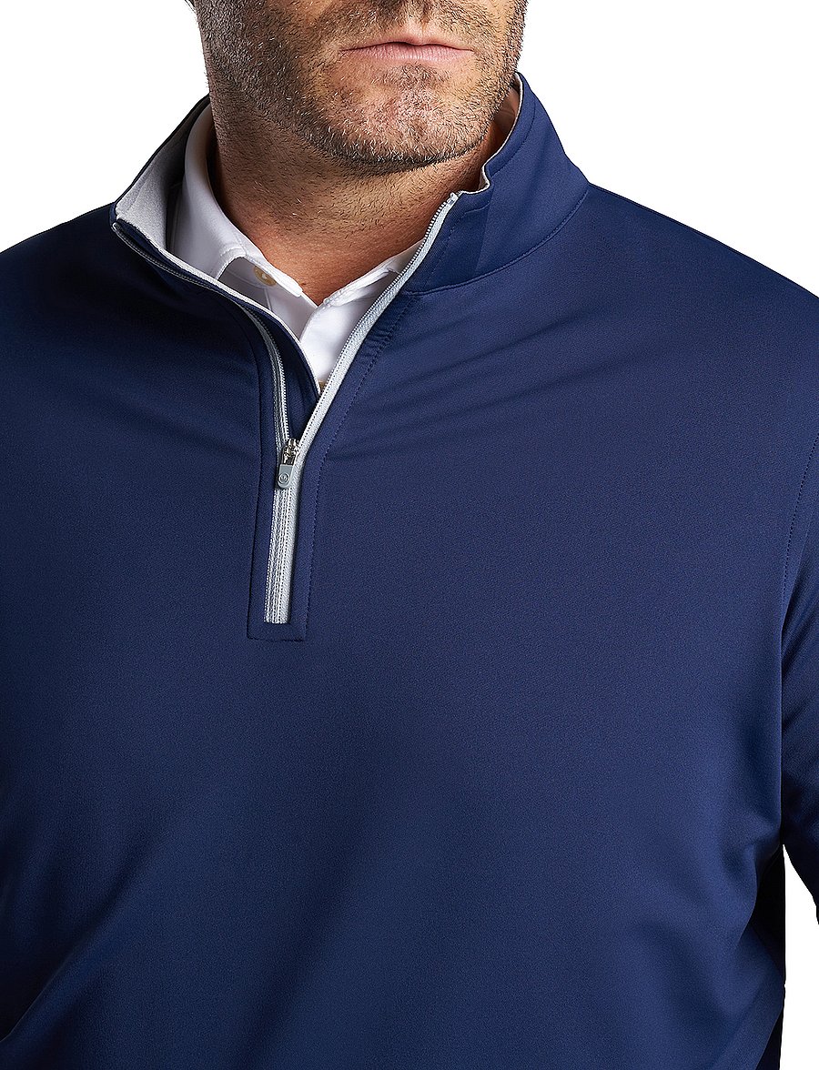 Peter Millar - PERTH STRETCH 1/4 ZIP - sweaters - nav - 5