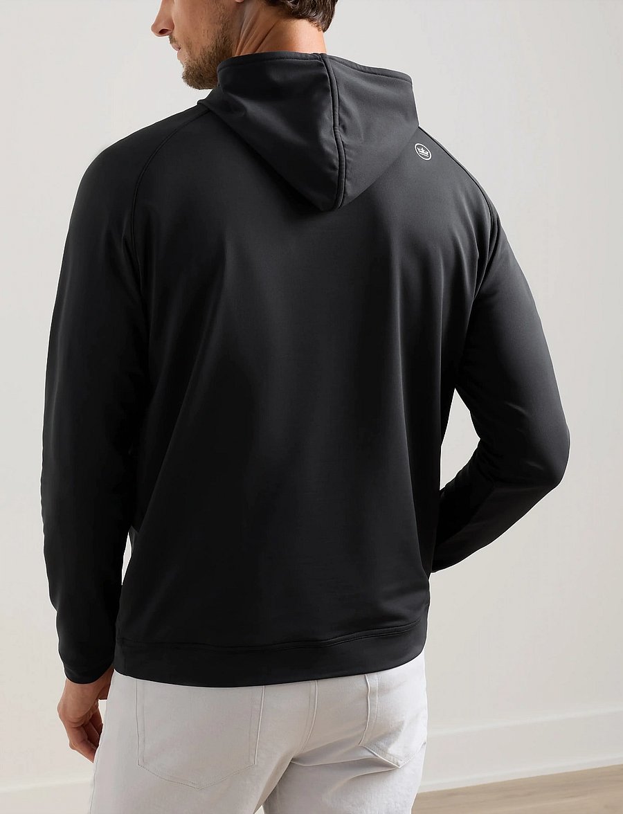 Peter Millar - PINE PERFORMANCE HOODIE - alussärgid - blk - 2