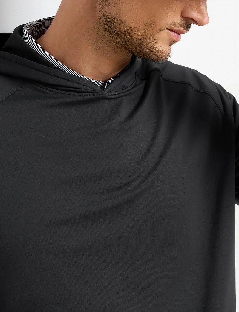 Peter Millar - PINE PERFORMANCE HOODIE - oberteile - blk - 3