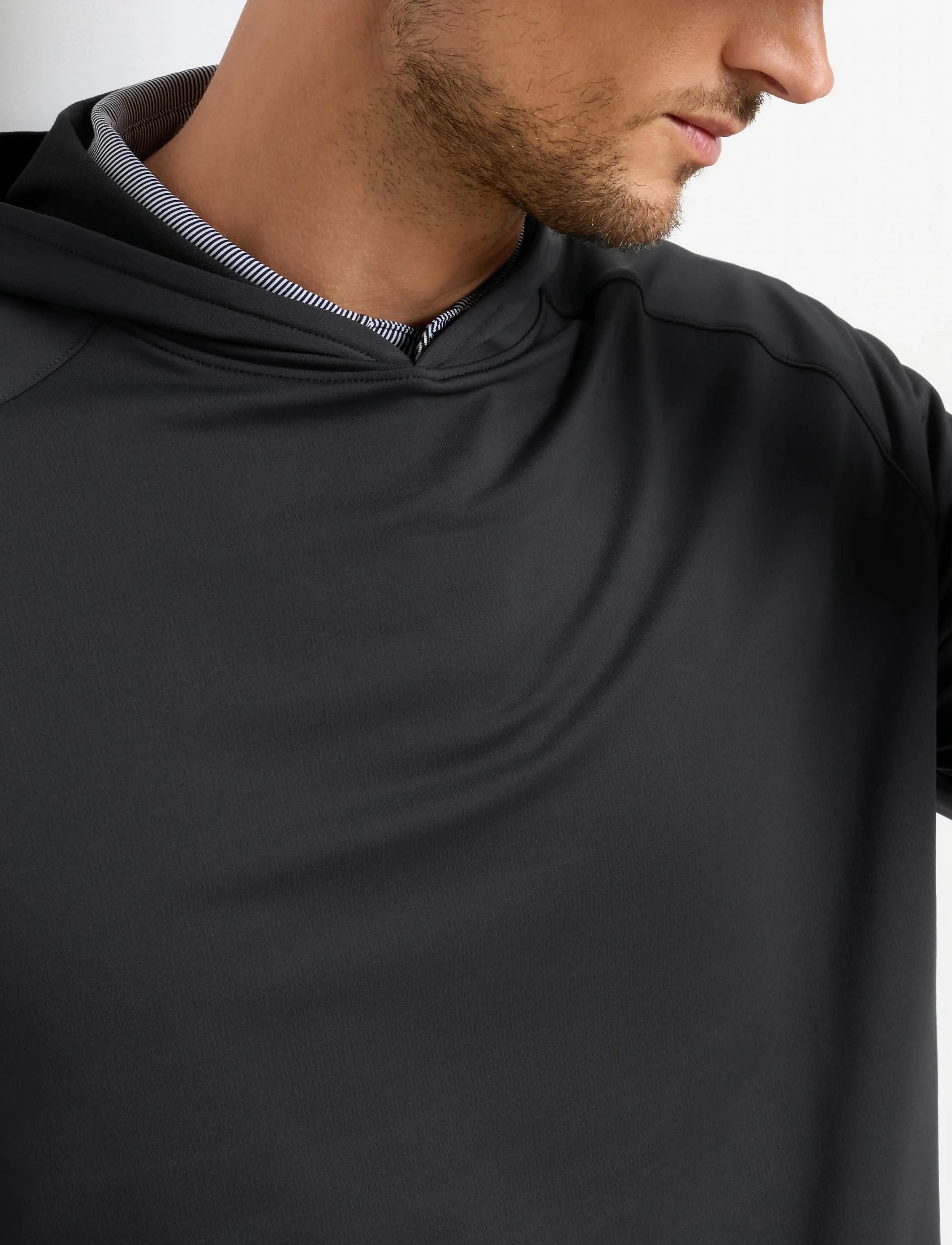 Peter Millar - PINE PERFORMANCE HOODIE - hoodies - blk - 3