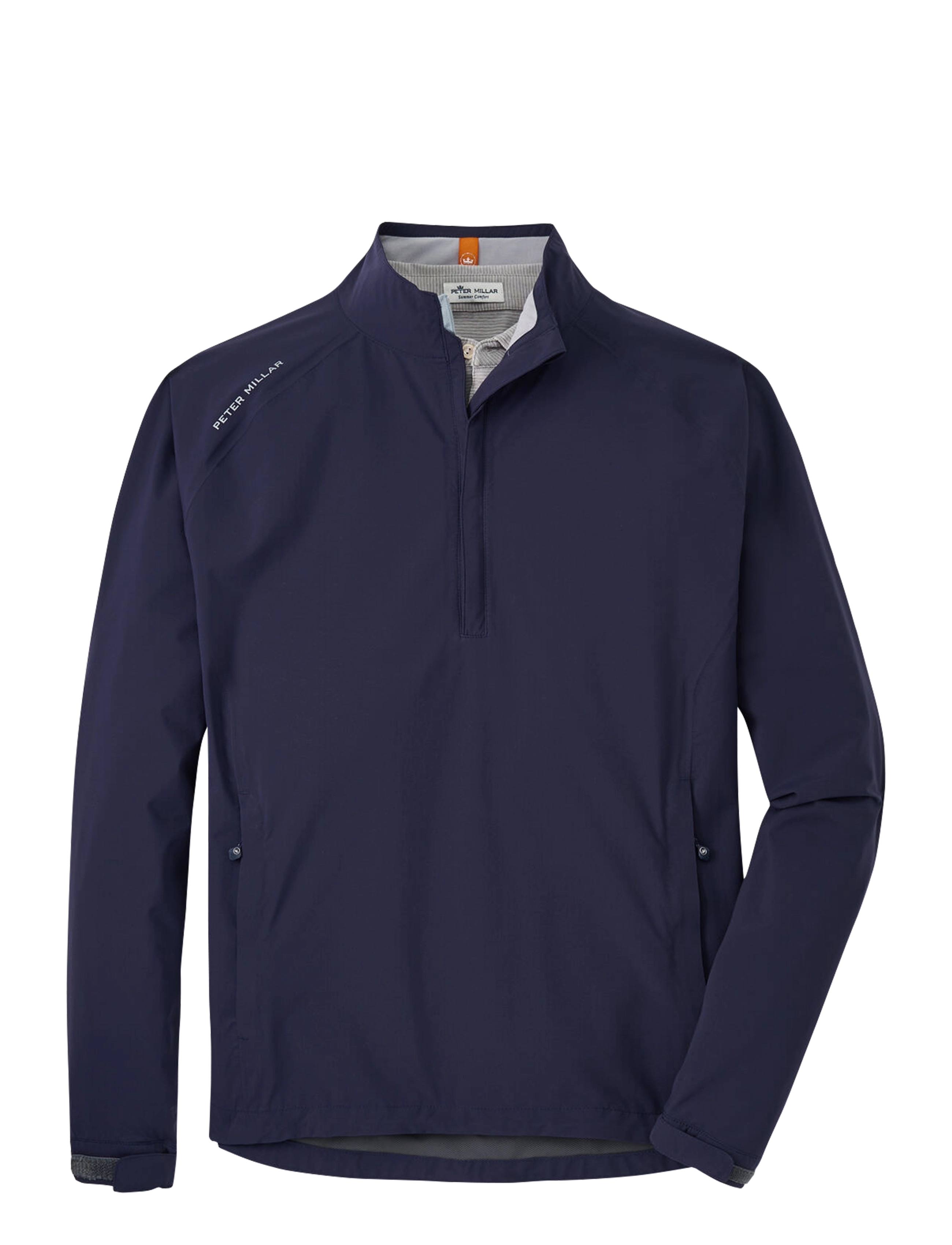 PETER MILLAR Shield Half-Zip Regen Shell Navy - XXL - Herren