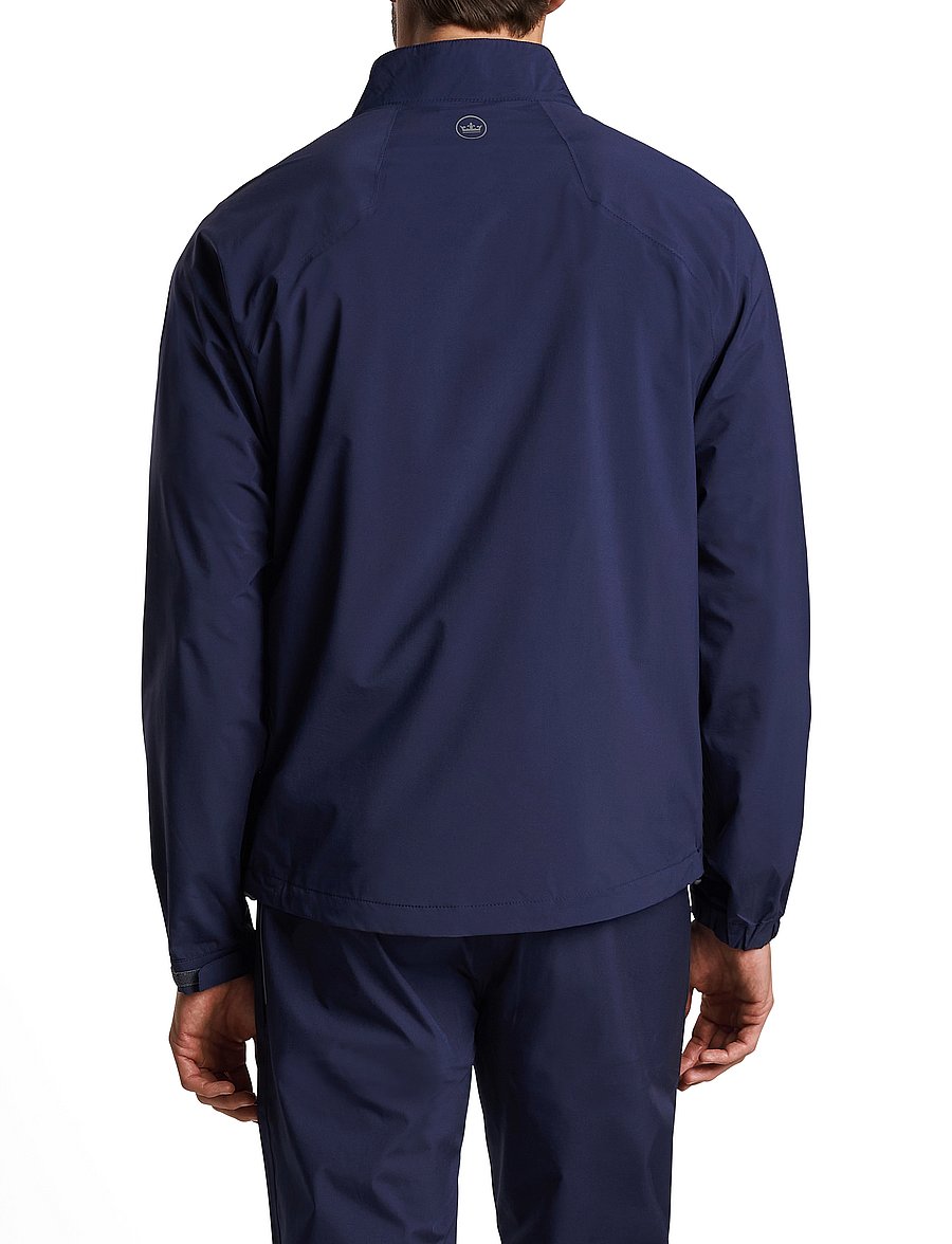 Peter Millar - SHIELD HALF-ZIP RAIN SHELL - outdoor - nav - 2