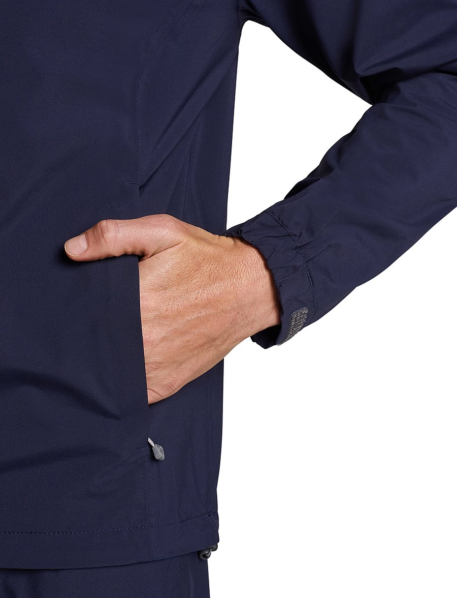 Peter Millar - SHIELD HALF-ZIP RAIN SHELL - outdoor - nav - 3