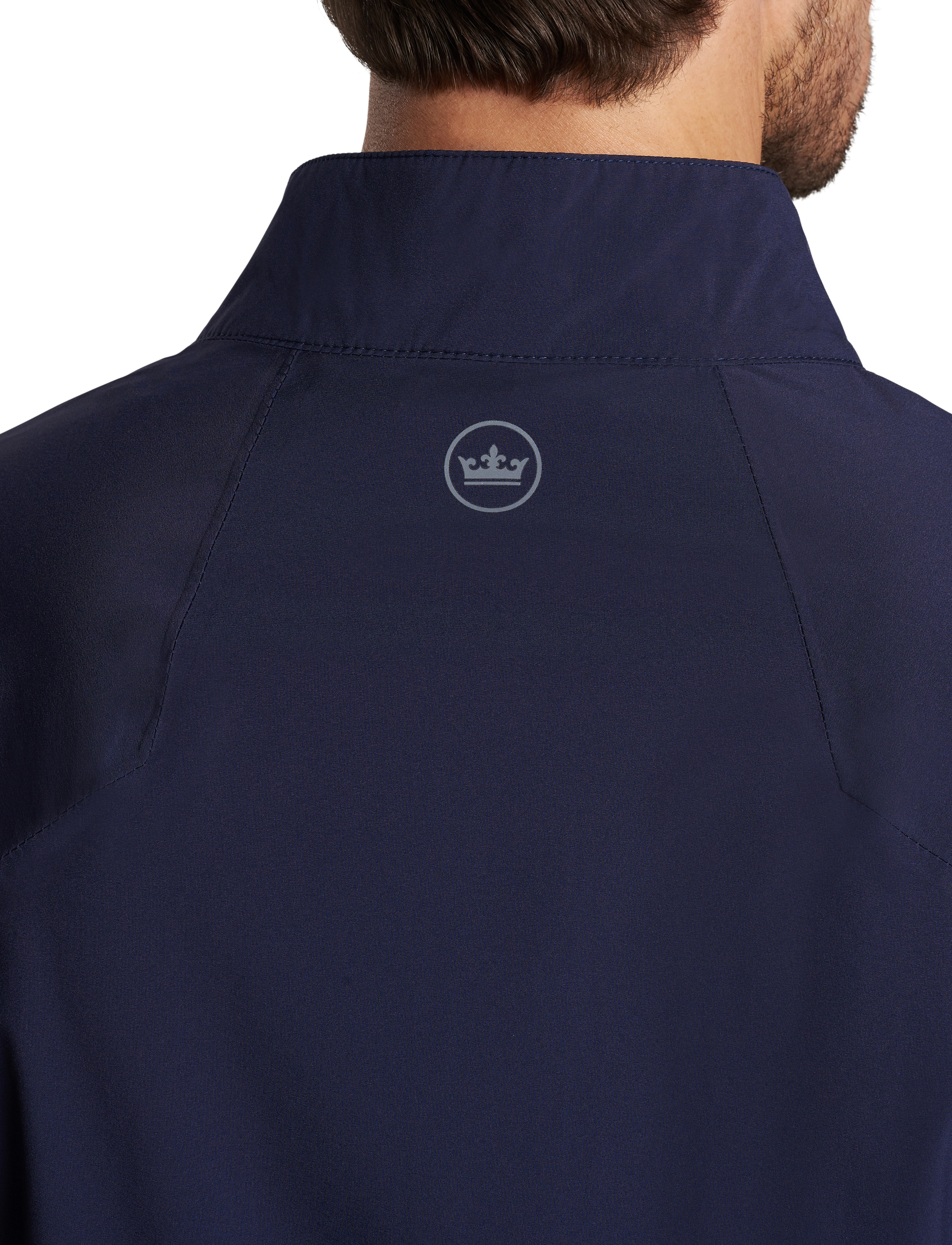 Peter Millar - SHIELD HALF-ZIP RAIN SHELL - outdoor - nav - 4