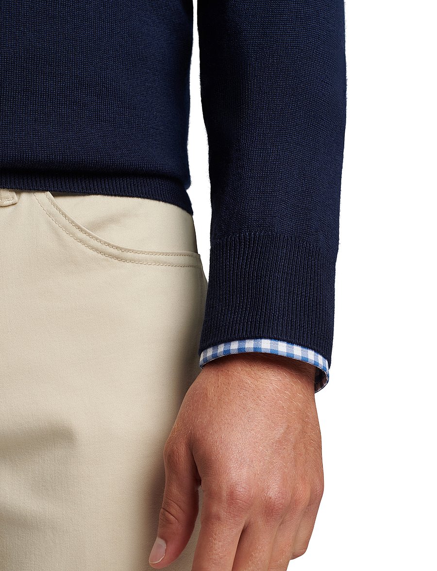 Peter Millar - AUTUMN CREST QUARTER-ZIP - tops - nav - 3