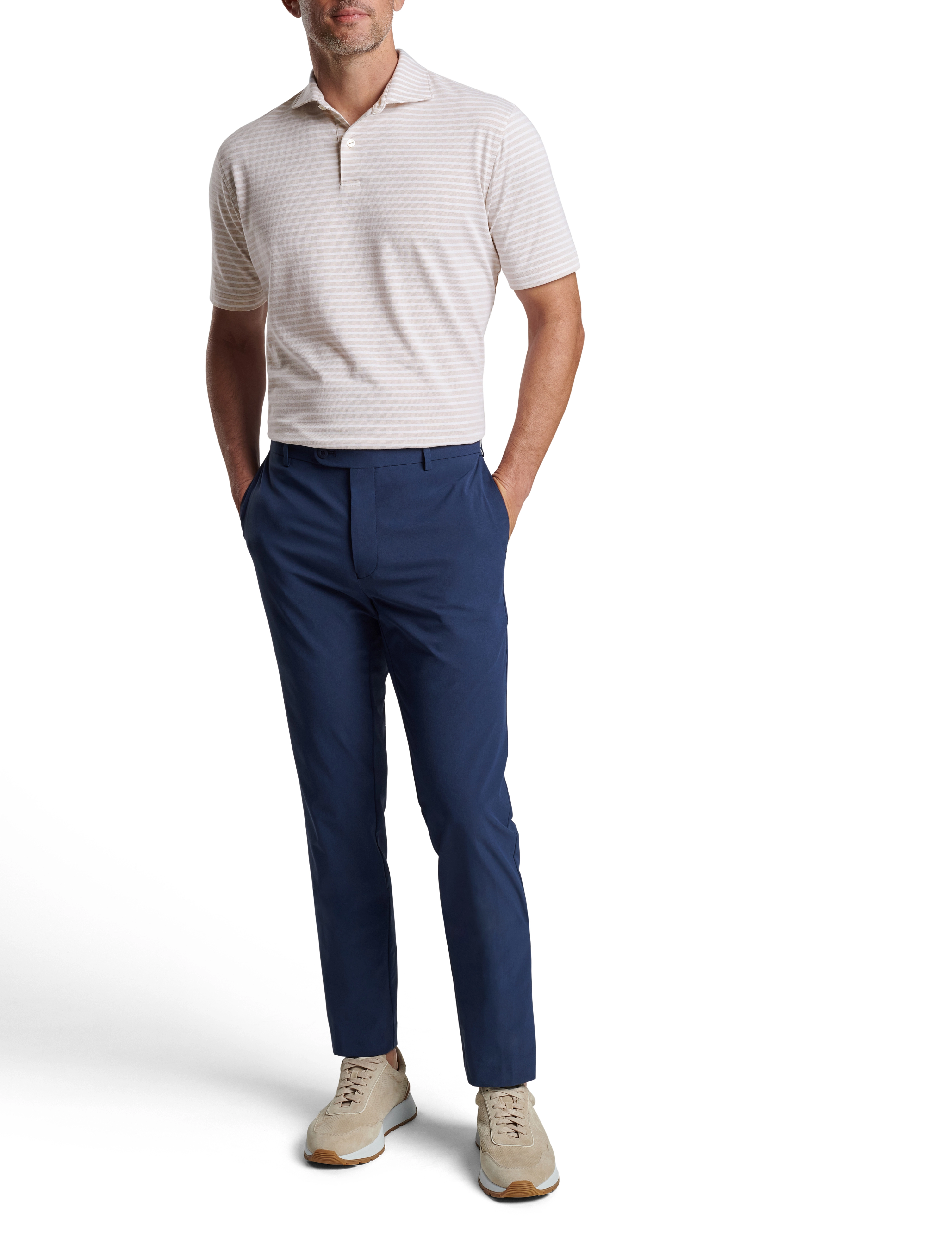 Peter Millar Surge Performance Trouser, 32 Regular, Navy, Bukser > Chinos, Herre