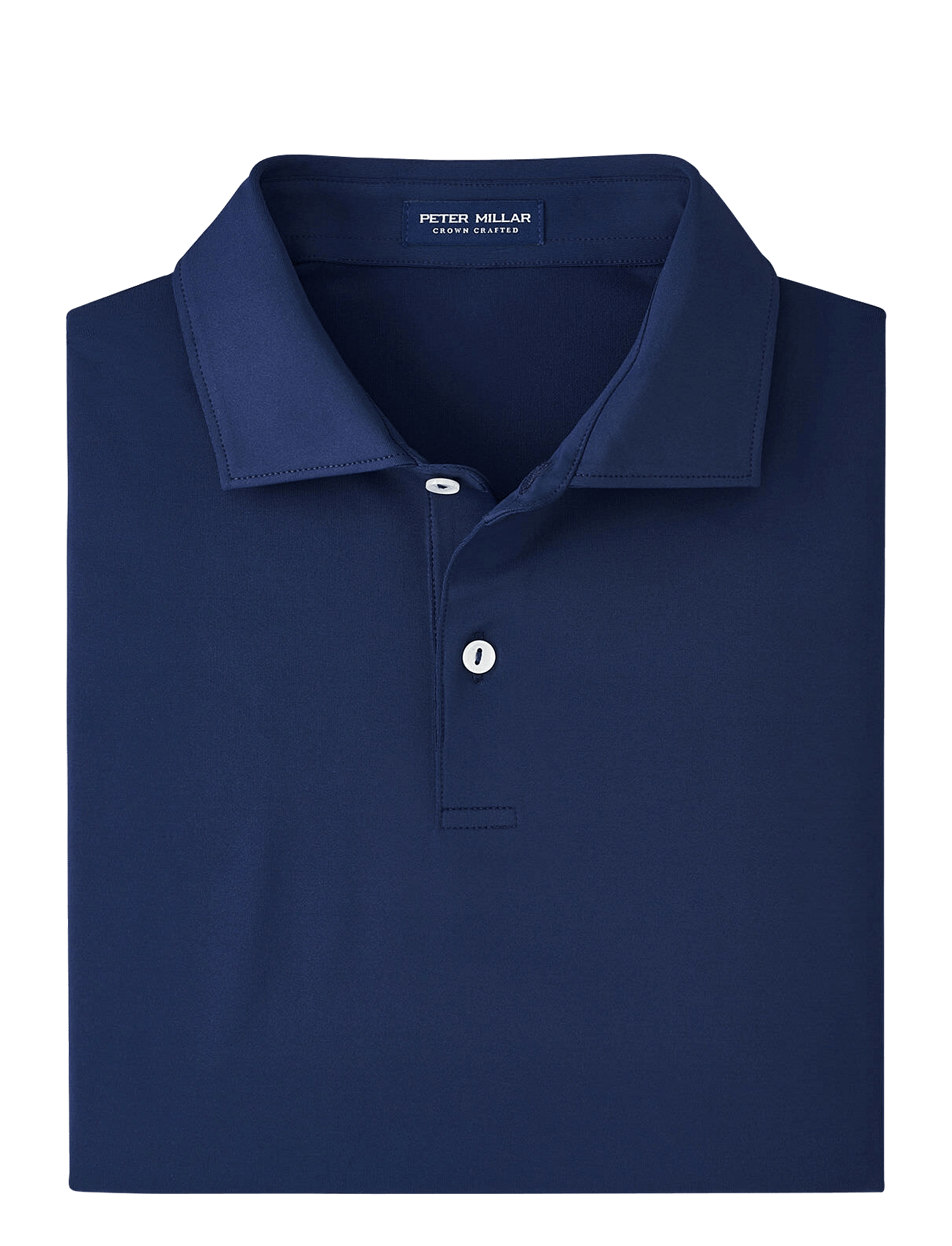 SOLID PERFORMANCE JERSEY POLO - NAV