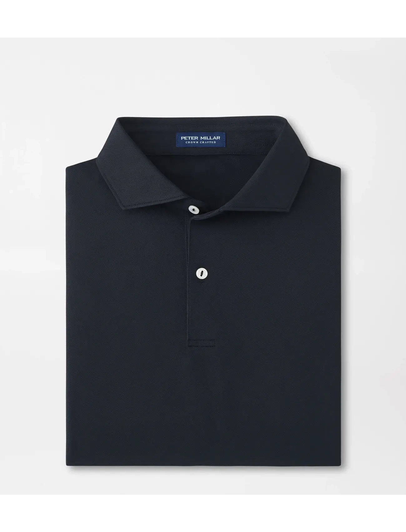 PETER MILLAR Soul Performance Mesh Polo - Edwin Spread Collar Schwarz - XXL - Herren