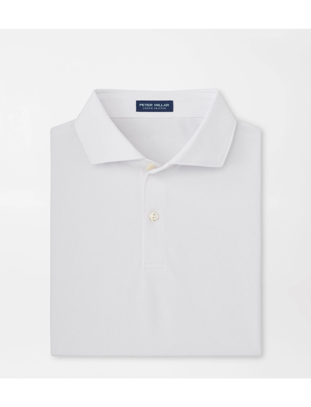 PETER MILLAR Soul Performance Mesh Polo - Edwin Spread Collar Weiß - XXL - Herren