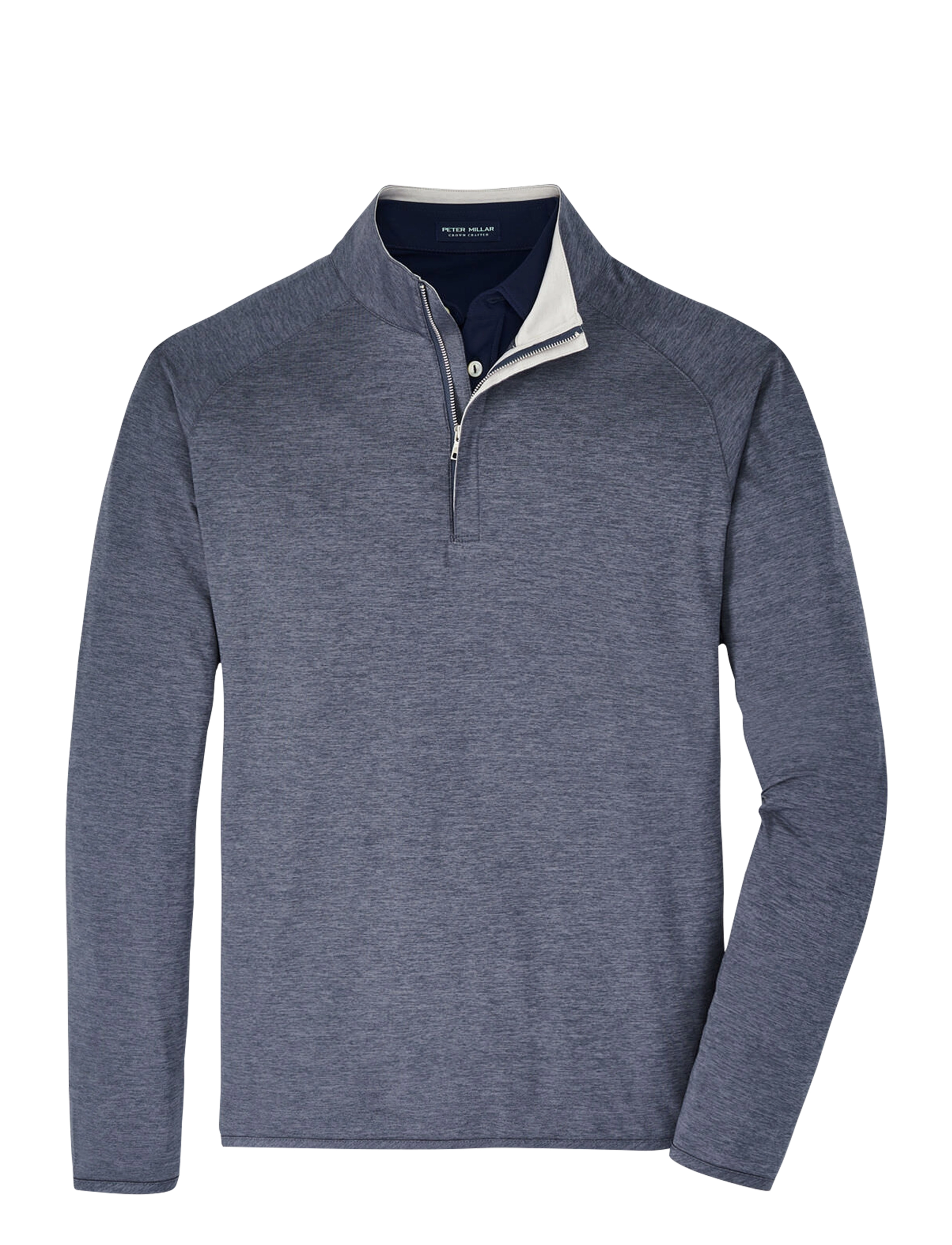 PETER MILLAR Stealth Performance Quarter-Zp Blau - M - Herren