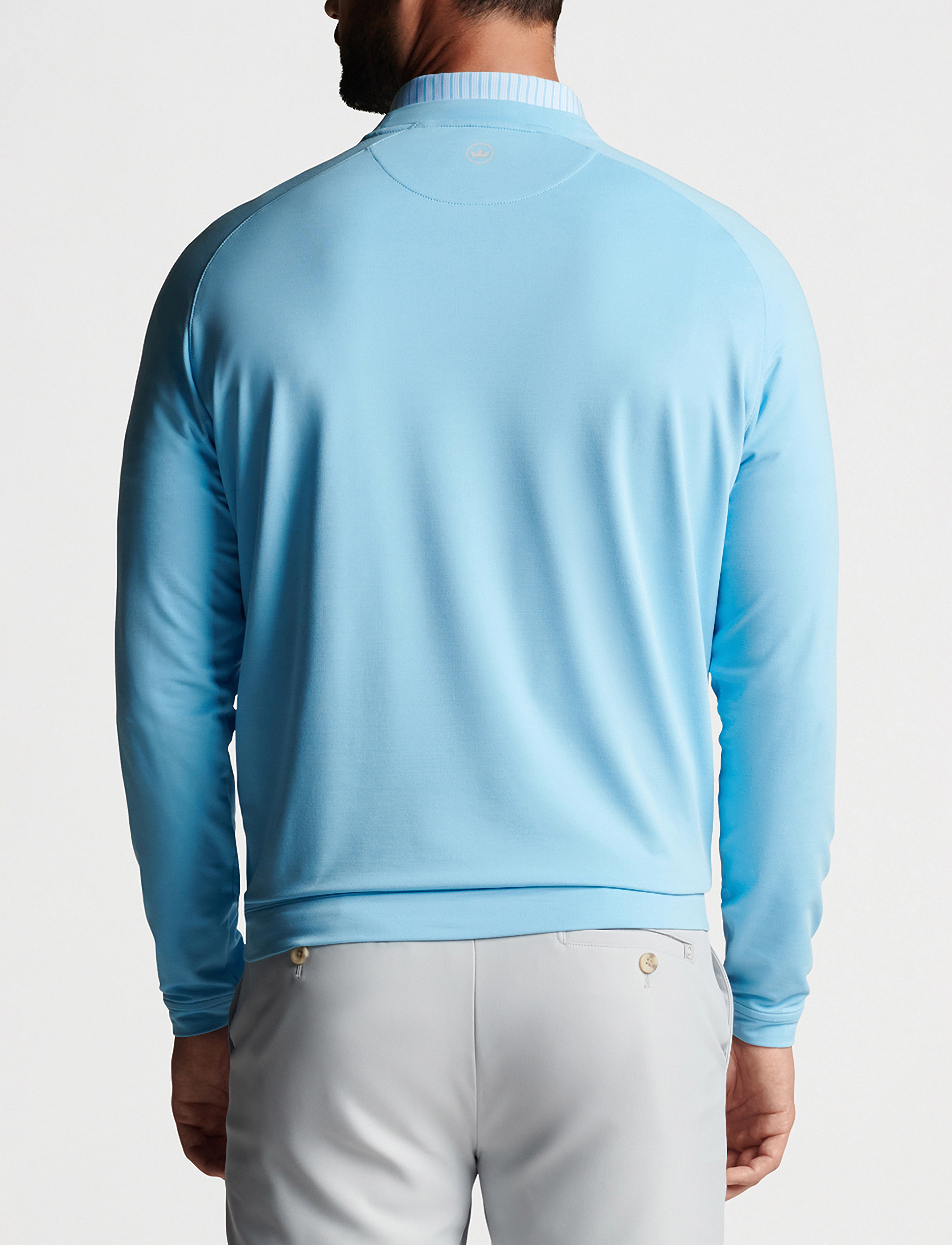 Peter Millar - CRADLE PERFORMANCE CREWNECK - seaport blue - 2