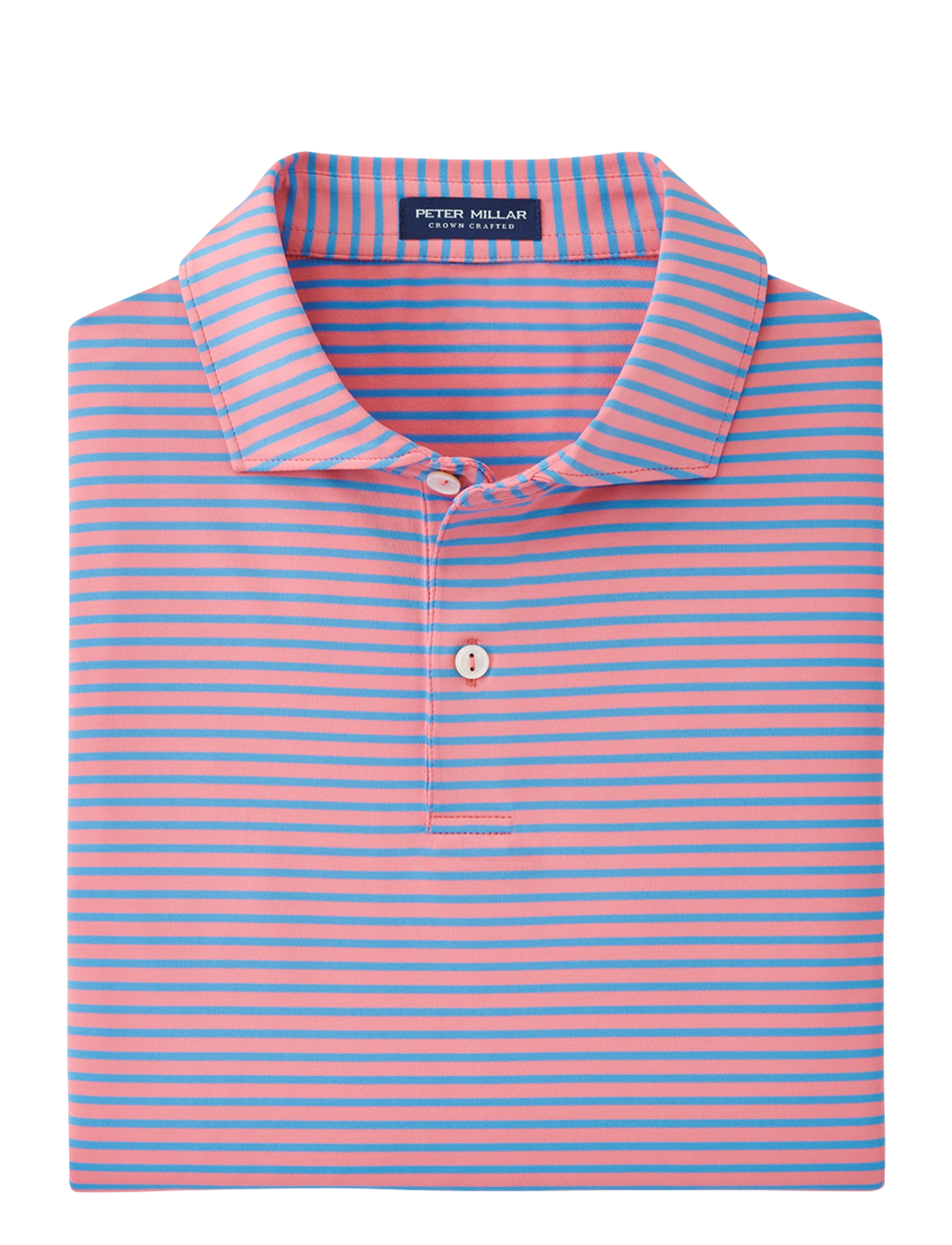 MILES PERFORMANCE JERSEY POLO - RED PEAR