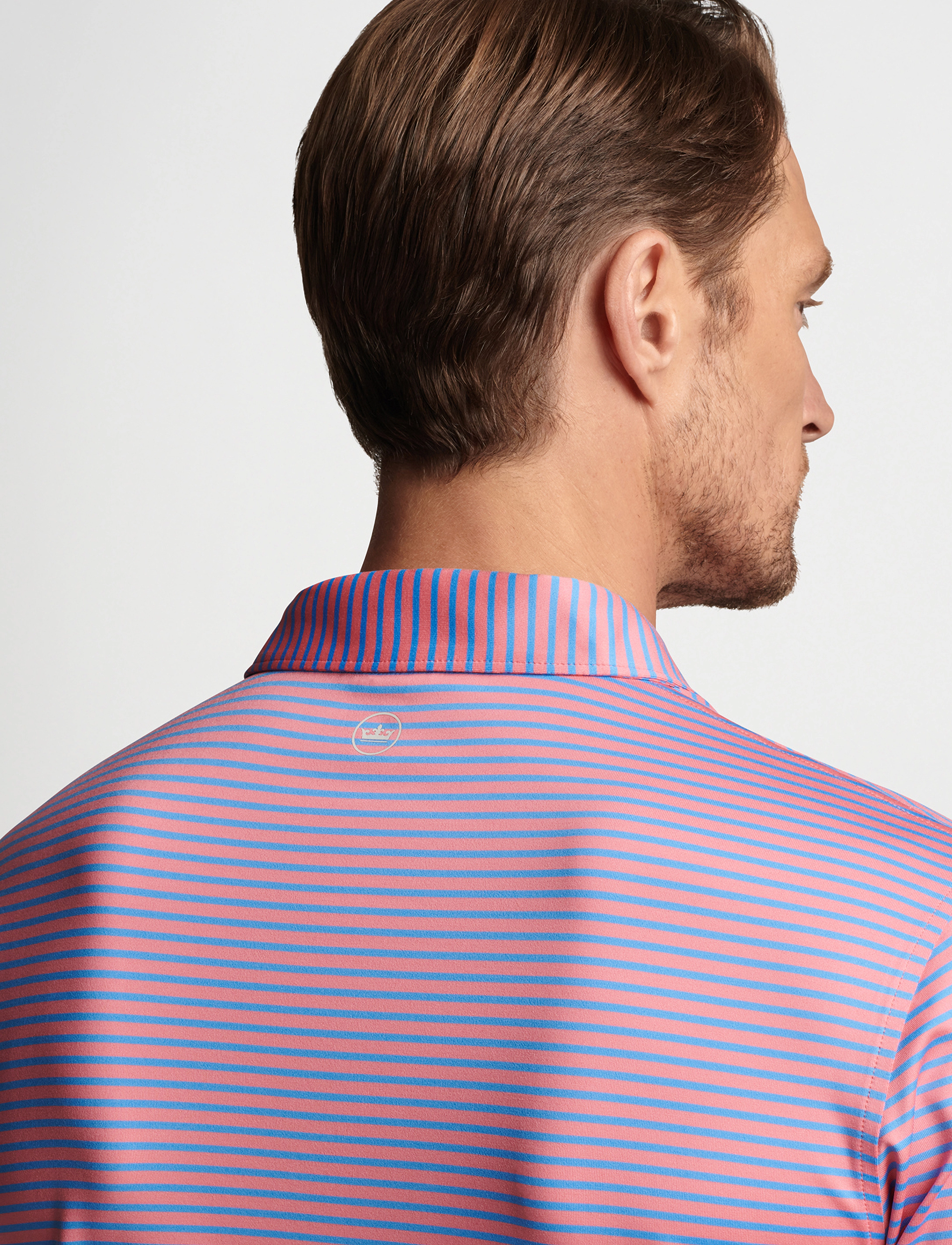Peter Millar - MILES PERFORMANCE JERSEY POLO - red pear - 2