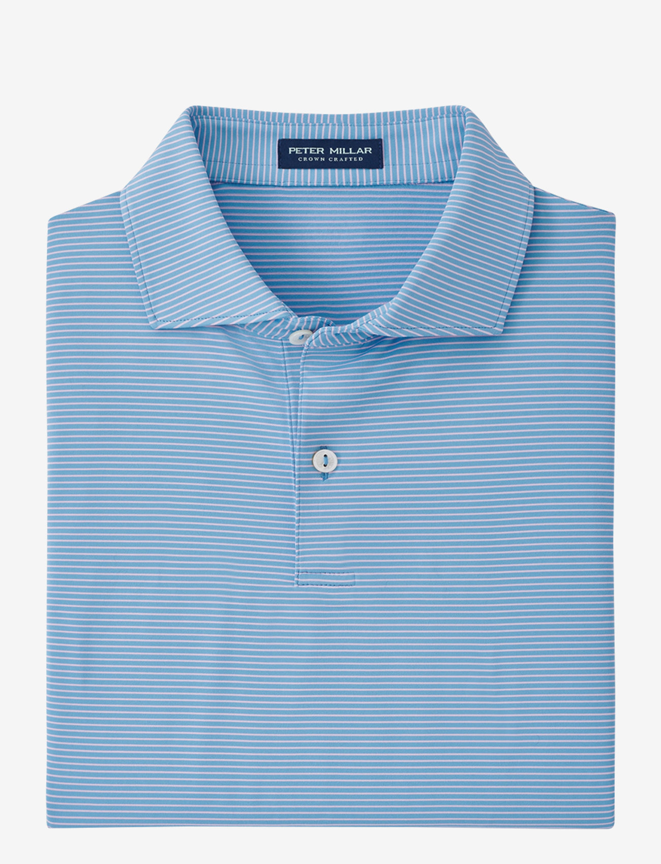 Peter Millar - INDIGO PERFROMANCE JERSEY POLO - channel blue - 1