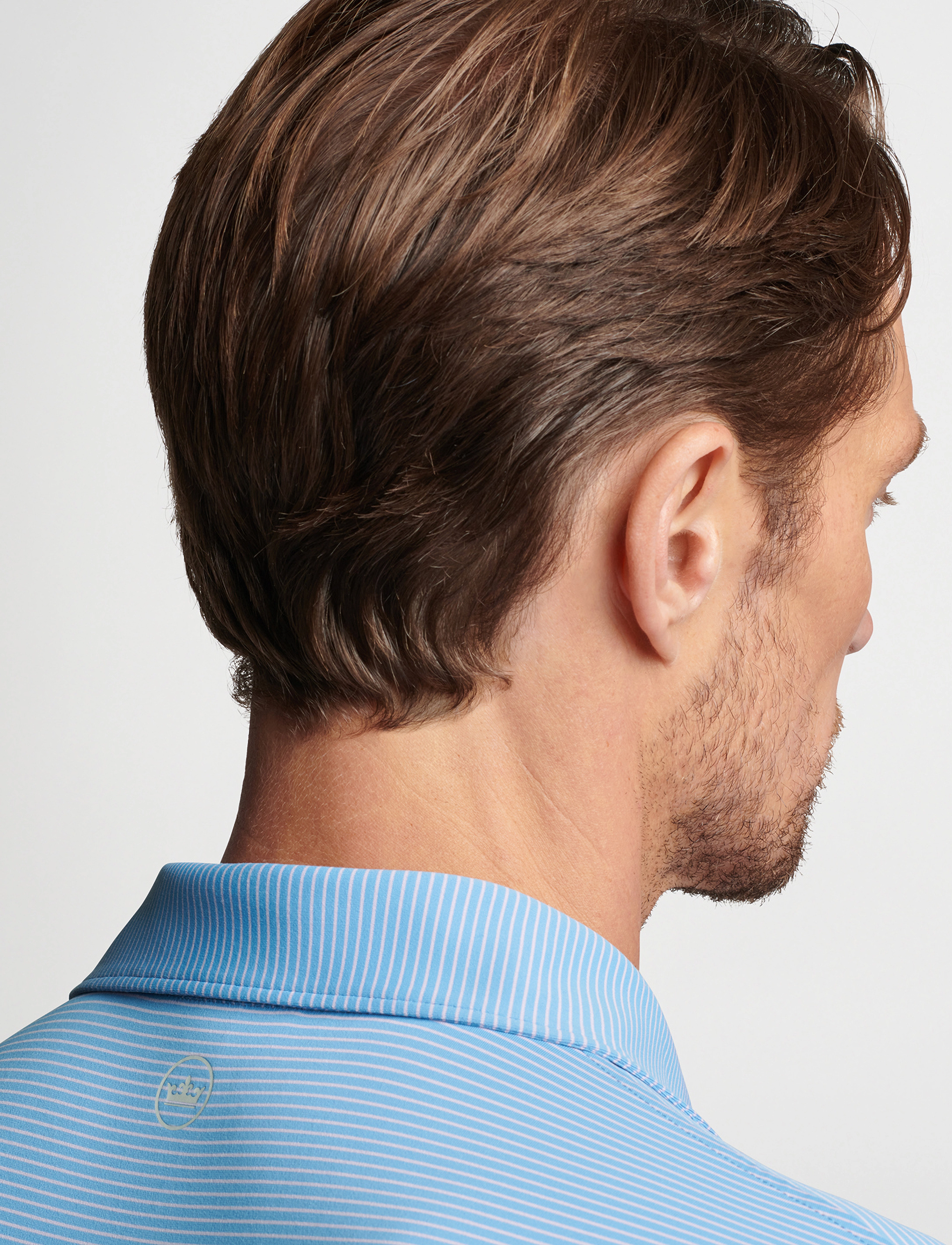 Peter Millar - INDIGO PERFROMANCE JERSEY POLO - channel blue - 2