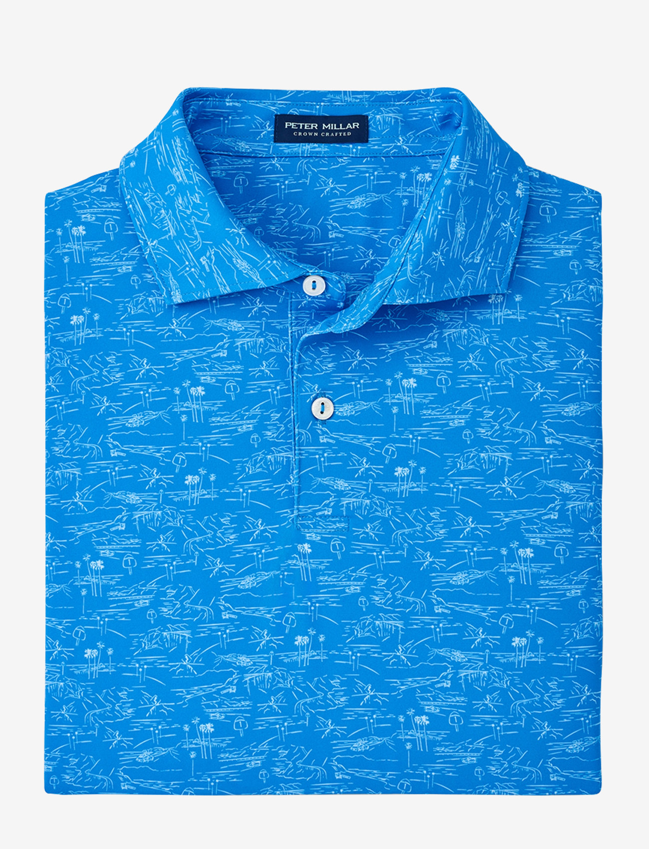 Peter Millar - PACIFIC PERFORMANCE POLO - marina blue - 0