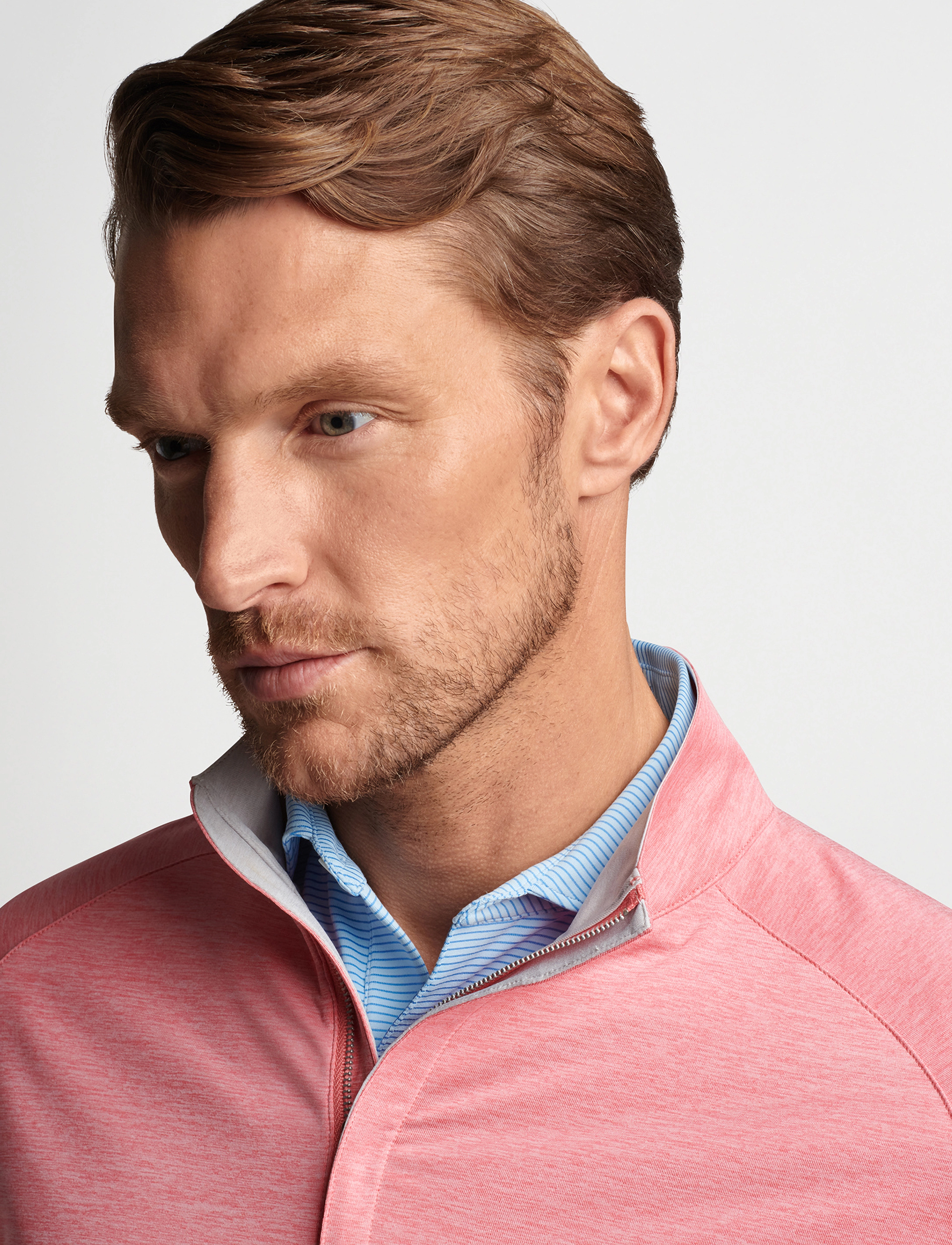 Peter Millar - STEALTH PERFORMANCE QUARTER-ZP - red pear - 4