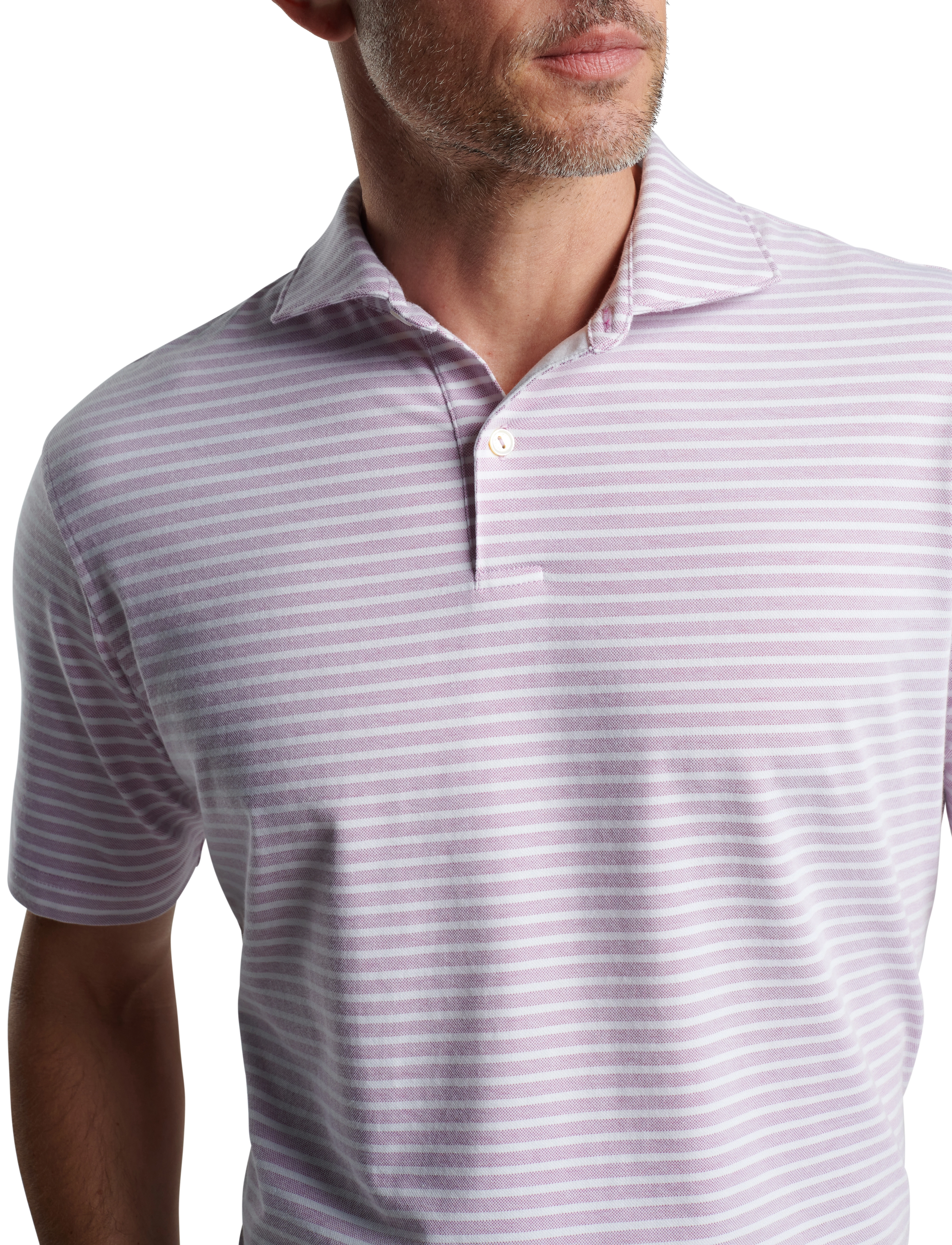 Peter Millar - ALBATROSS COTTON BLEND PIQUE POLO - EDWIN SPREAD C - val - 4