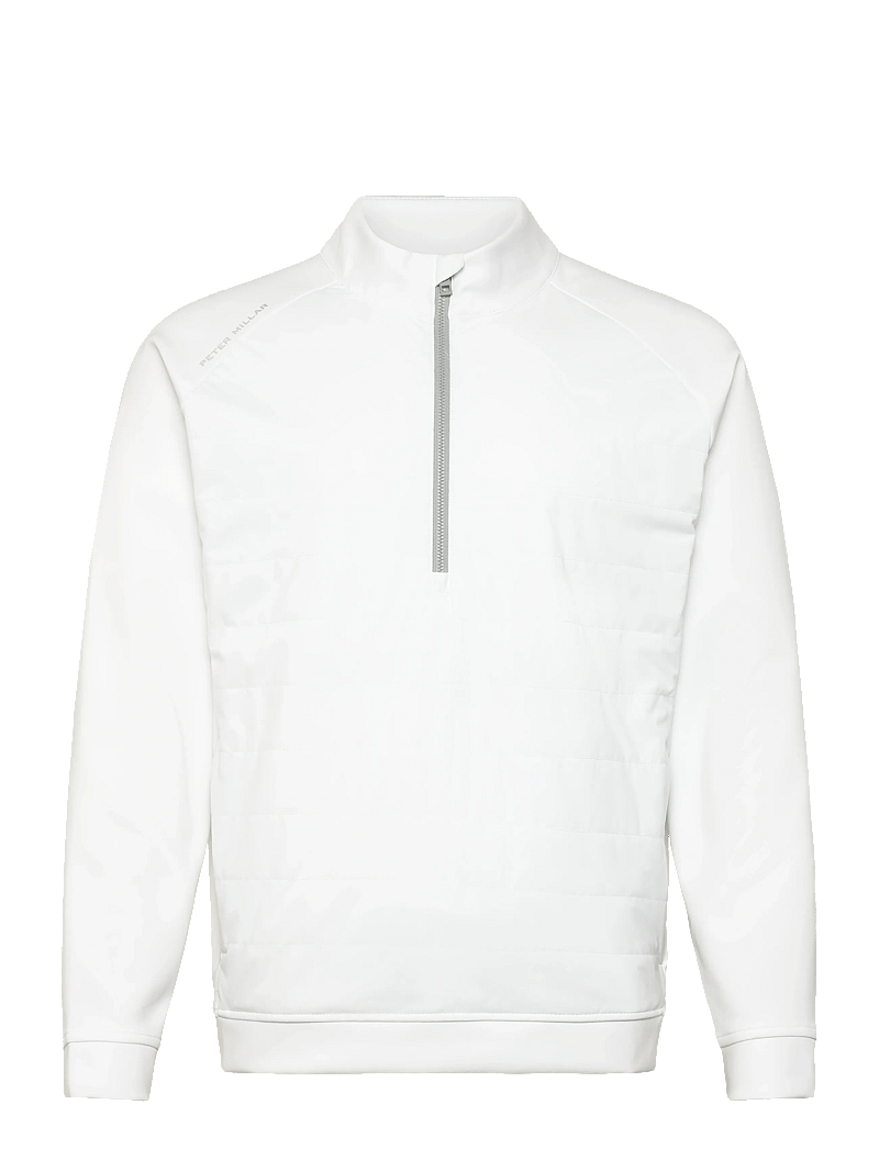 Peter Millar - WELD HYBRID HALF-ZIP - oberteile - white - 0