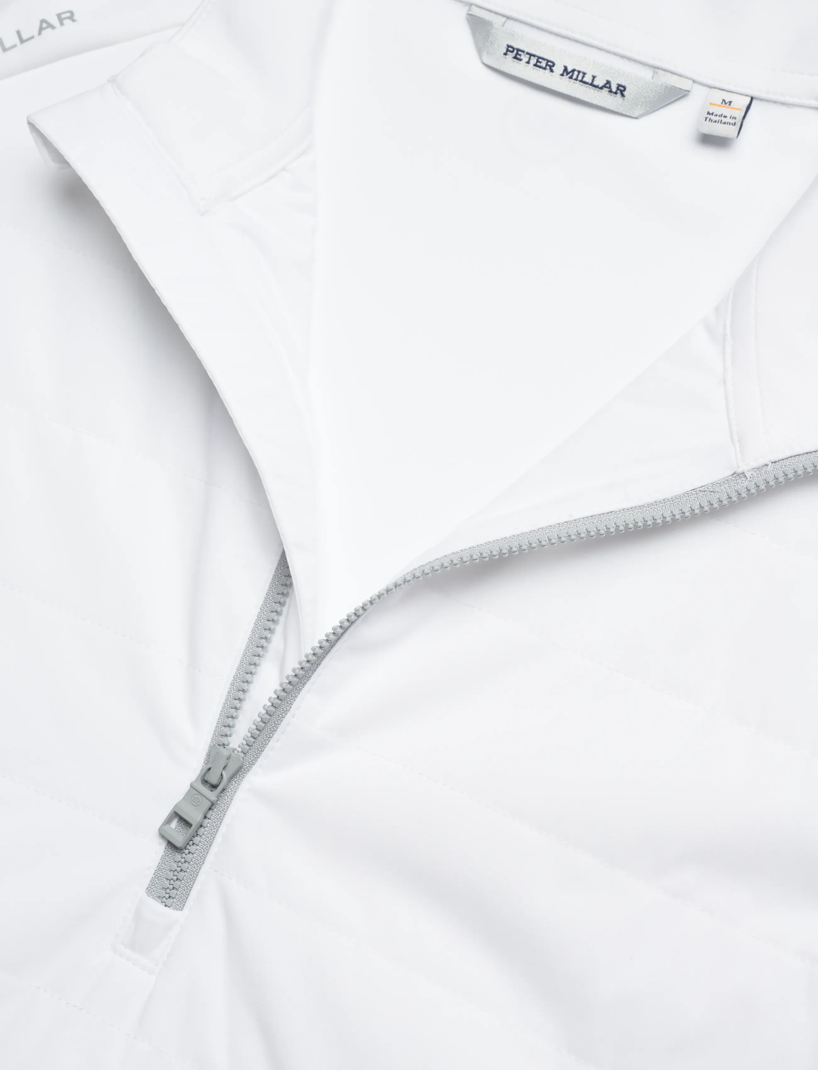 Peter Millar - WELD HYBRID HALF-ZIP - overdeler - white - 2