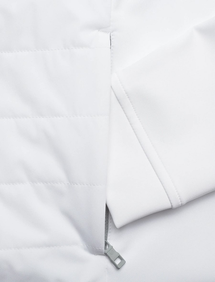 Peter Millar - WELD HYBRID HALF-ZIP - overdeler - white - 3