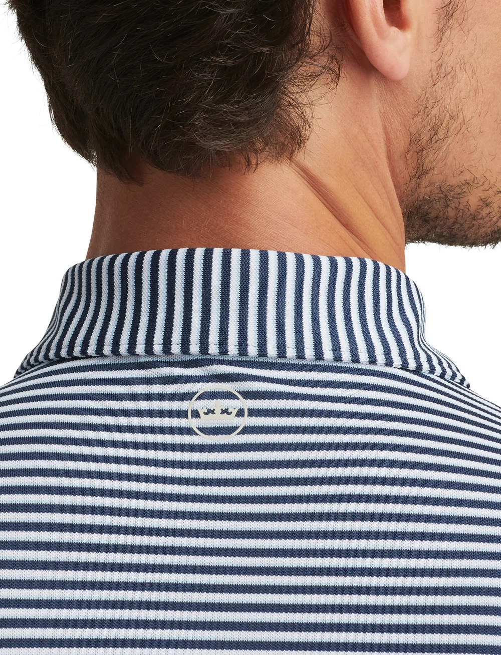 Peter Millar - TEMPO PERFORMANCE MESH POLO - EDWIN SPREAD COLLAR - oberteile & t-shirts - navy - 3