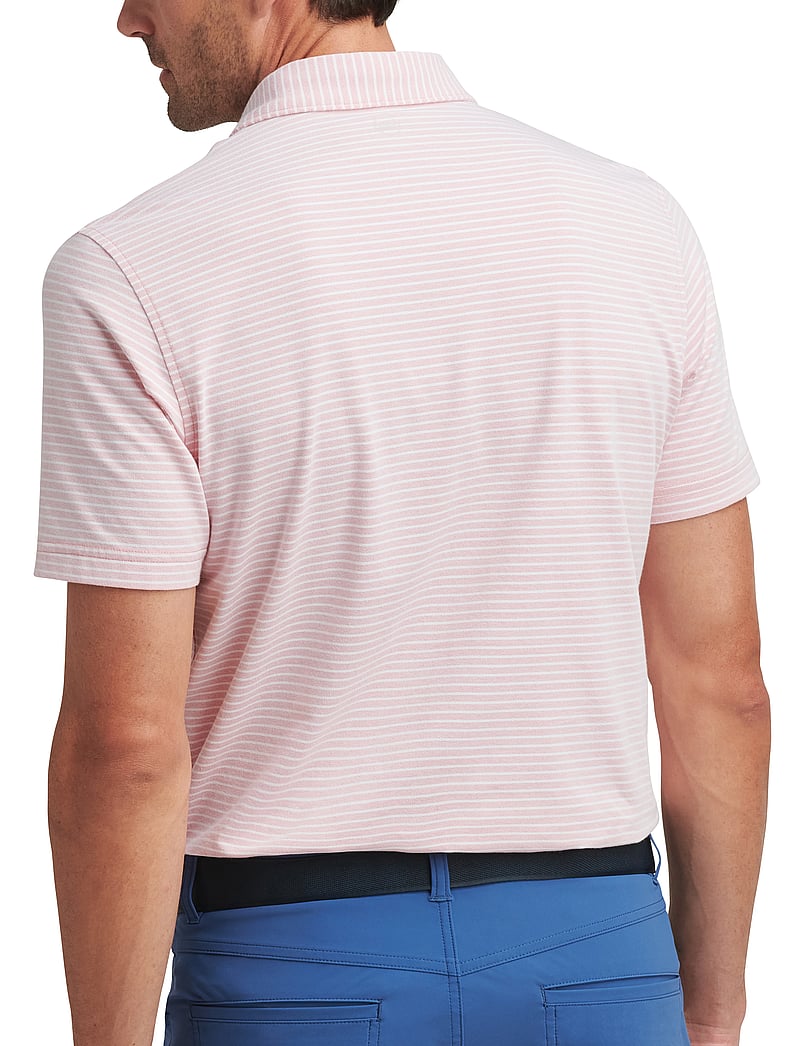 Peter Millar - ALBATROSS COTTON BLEND PIQUE POLO - EDWIN SPREAD C - pink crepe - 2