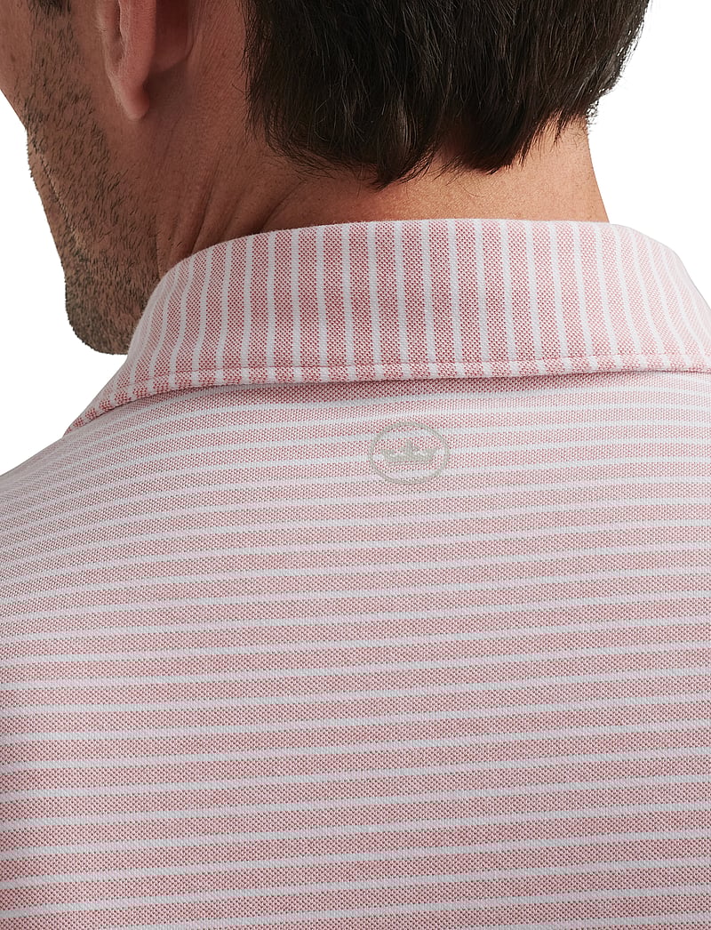 Peter Millar - ALBATROSS COTTON BLEND PIQUE POLO - EDWIN SPREAD C - pink crepe - 3