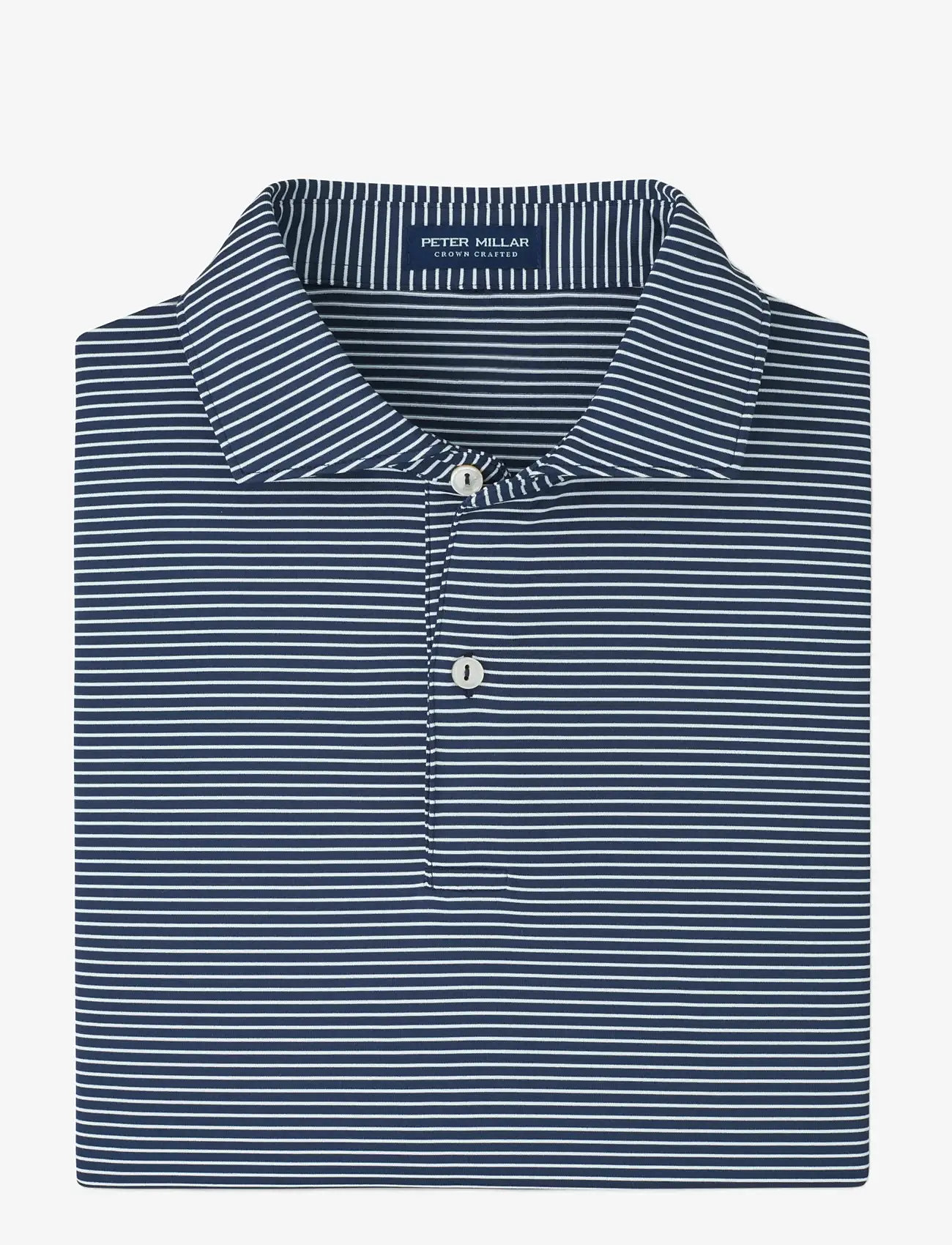 Peter Millar - BALLAD PERFORMANCE JERSEY POLO - EDWIN SPREAD COLL - toppar & t-shirts - navy - 1
