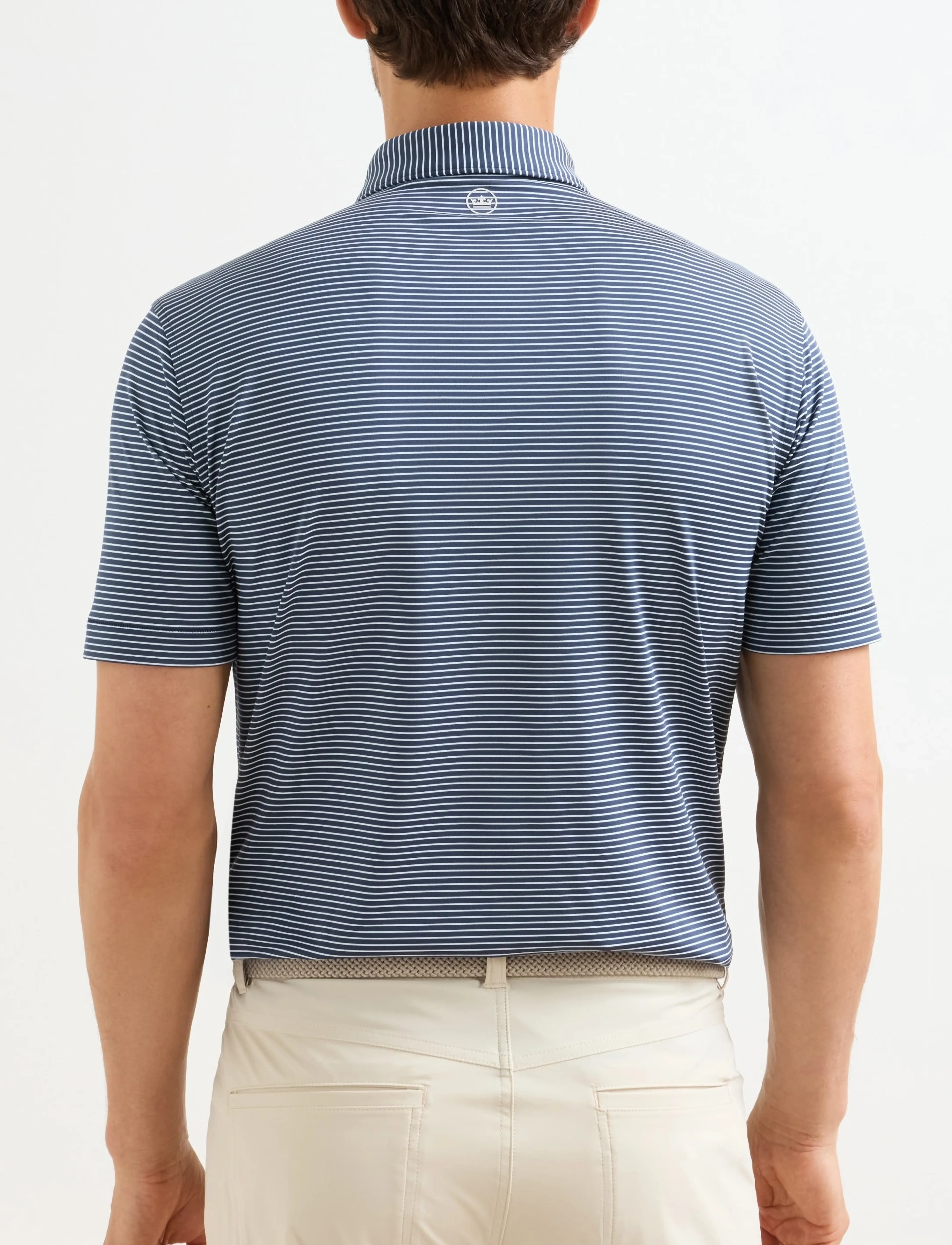 Peter Millar - BALLAD PERFORMANCE JERSEY POLO - EDWIN SPREAD COLL - kortærmede poloer - navy - 2