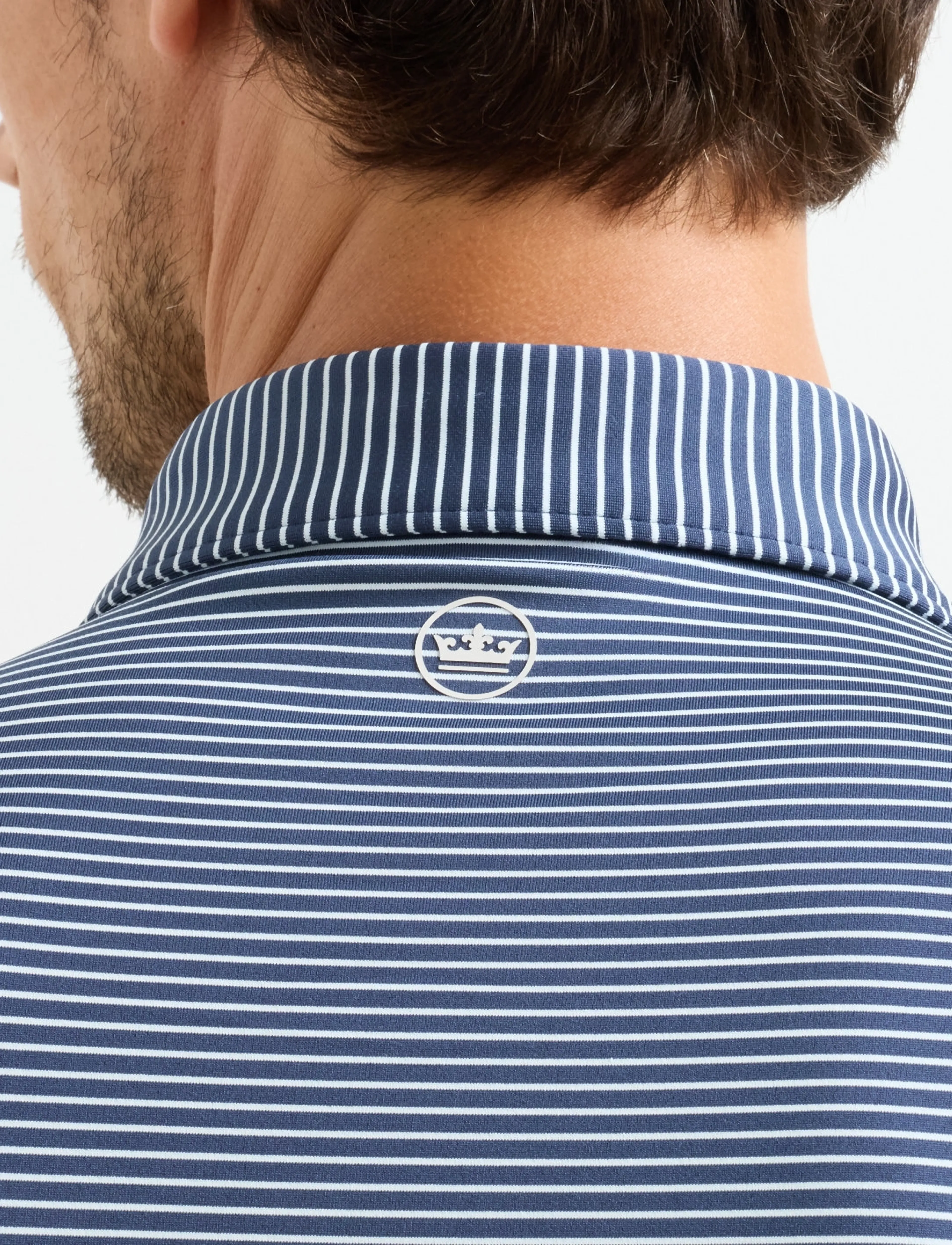 Peter Millar - BALLAD PERFORMANCE JERSEY POLO - EDWIN SPREAD COLL - kortærmede poloer - navy - 4