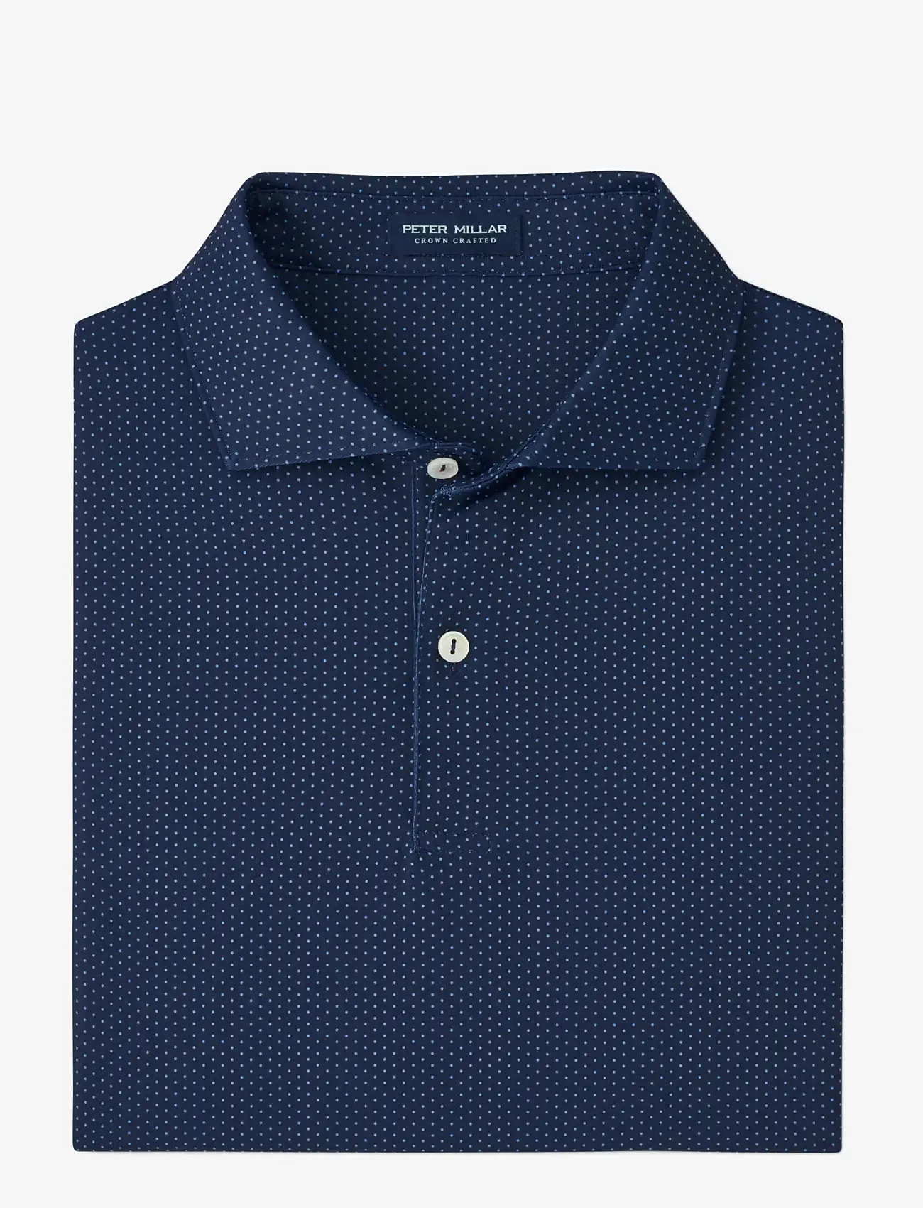 Peter Millar - FERMATA PERFORMANCE JERSEY POLO - EDWIN SPREAD COL - lühikeste varrukatega polod - navy - 1