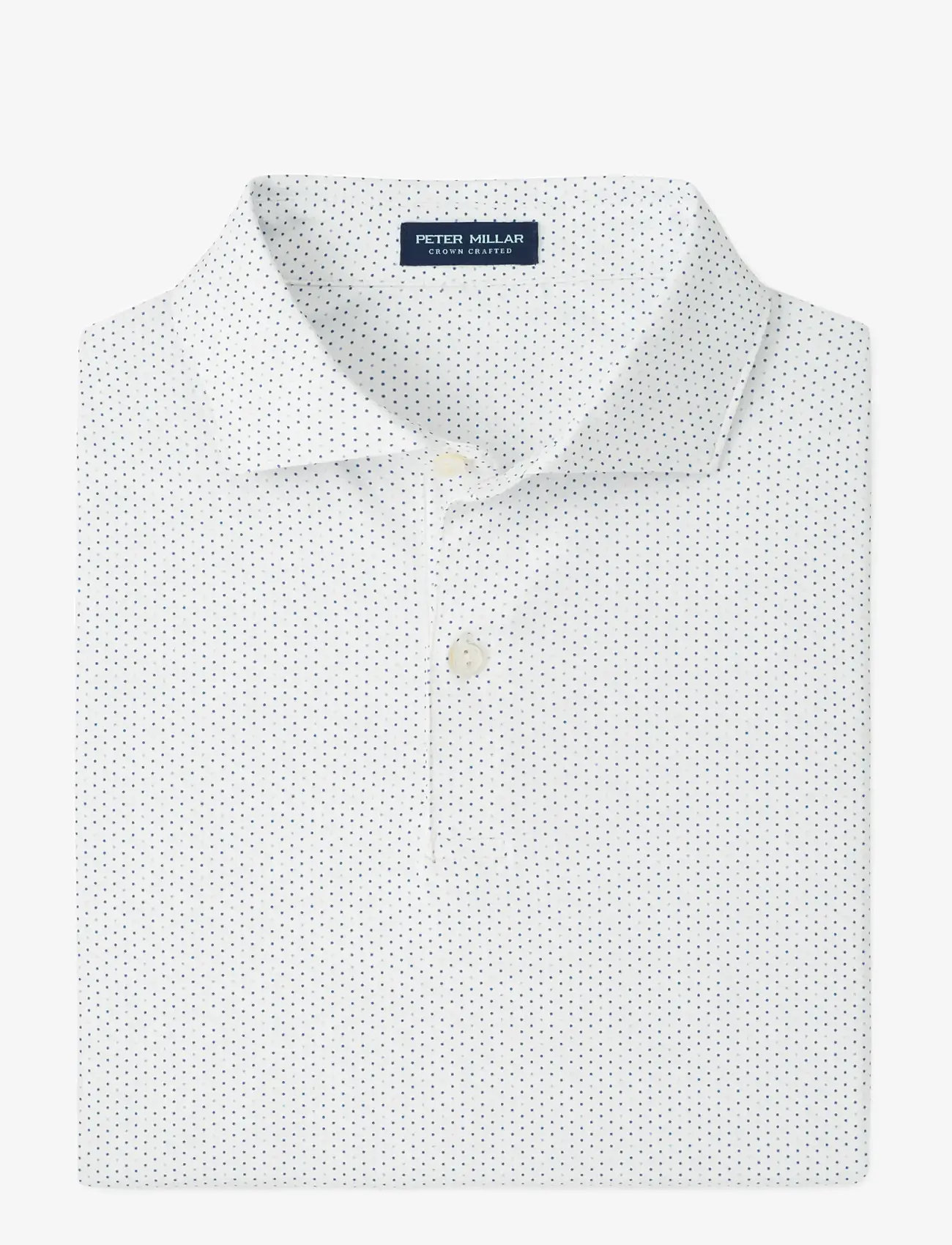 Peter Millar - FERMATA PERFORMANCE JERSEY POLO - EDWIN SPREAD COL - kurzärmelig - white - 1
