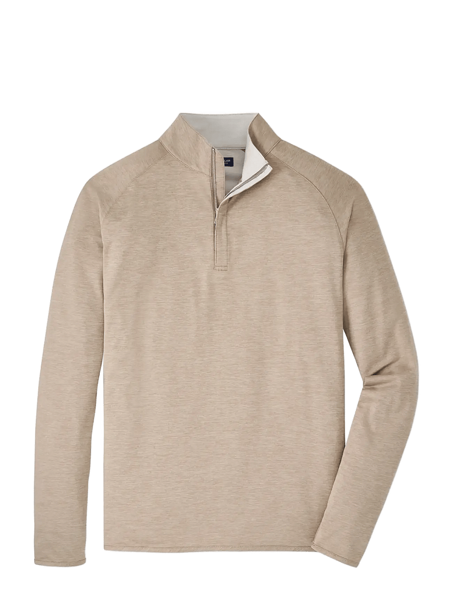 Peter Millar - STEALTH PERFORMANCE QUARTER-ZIP - fleece & midlayer - biscotti - 1