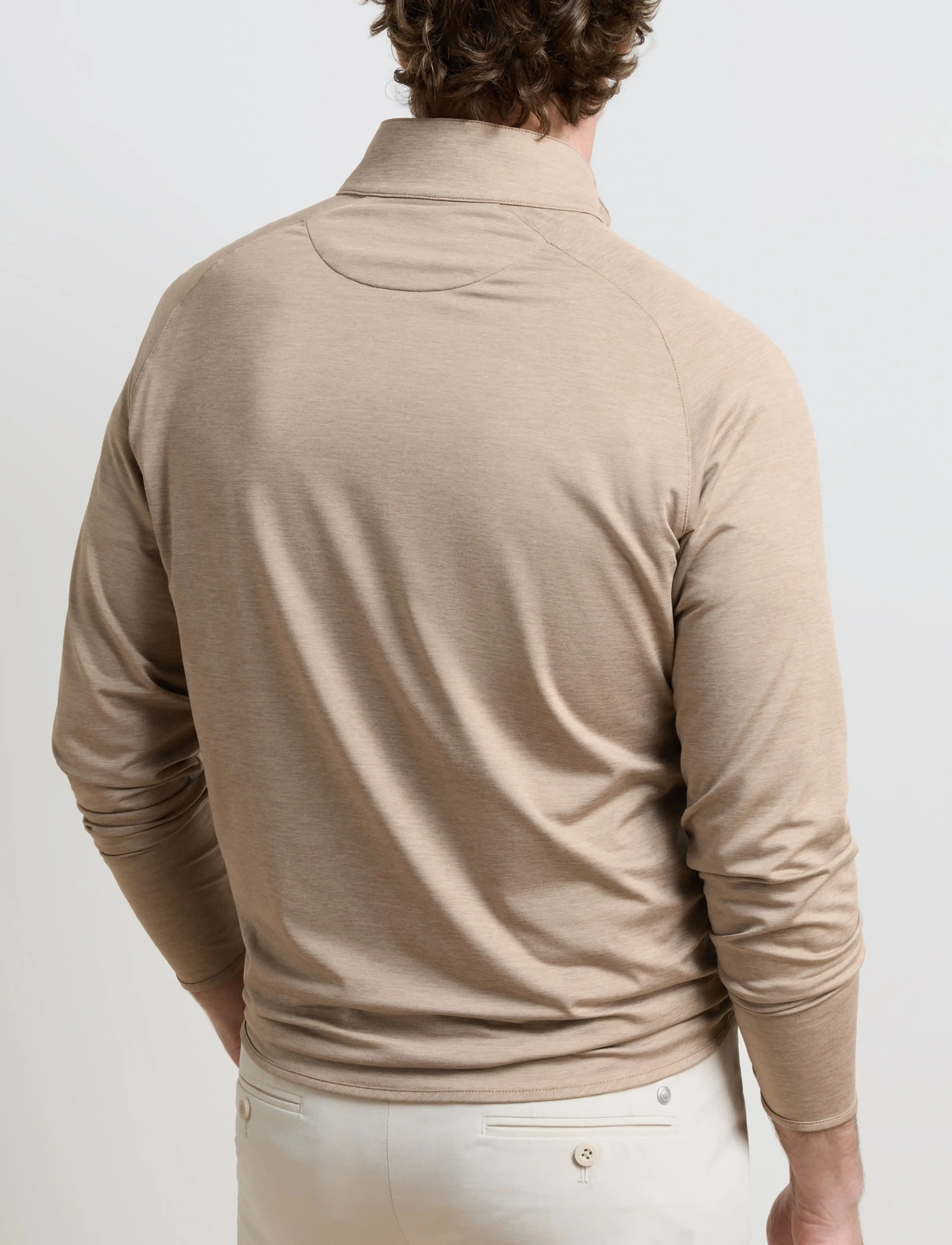 Peter Millar - STEALTH PERFORMANCE QUARTER-ZIP - fleece - biscotti - 2