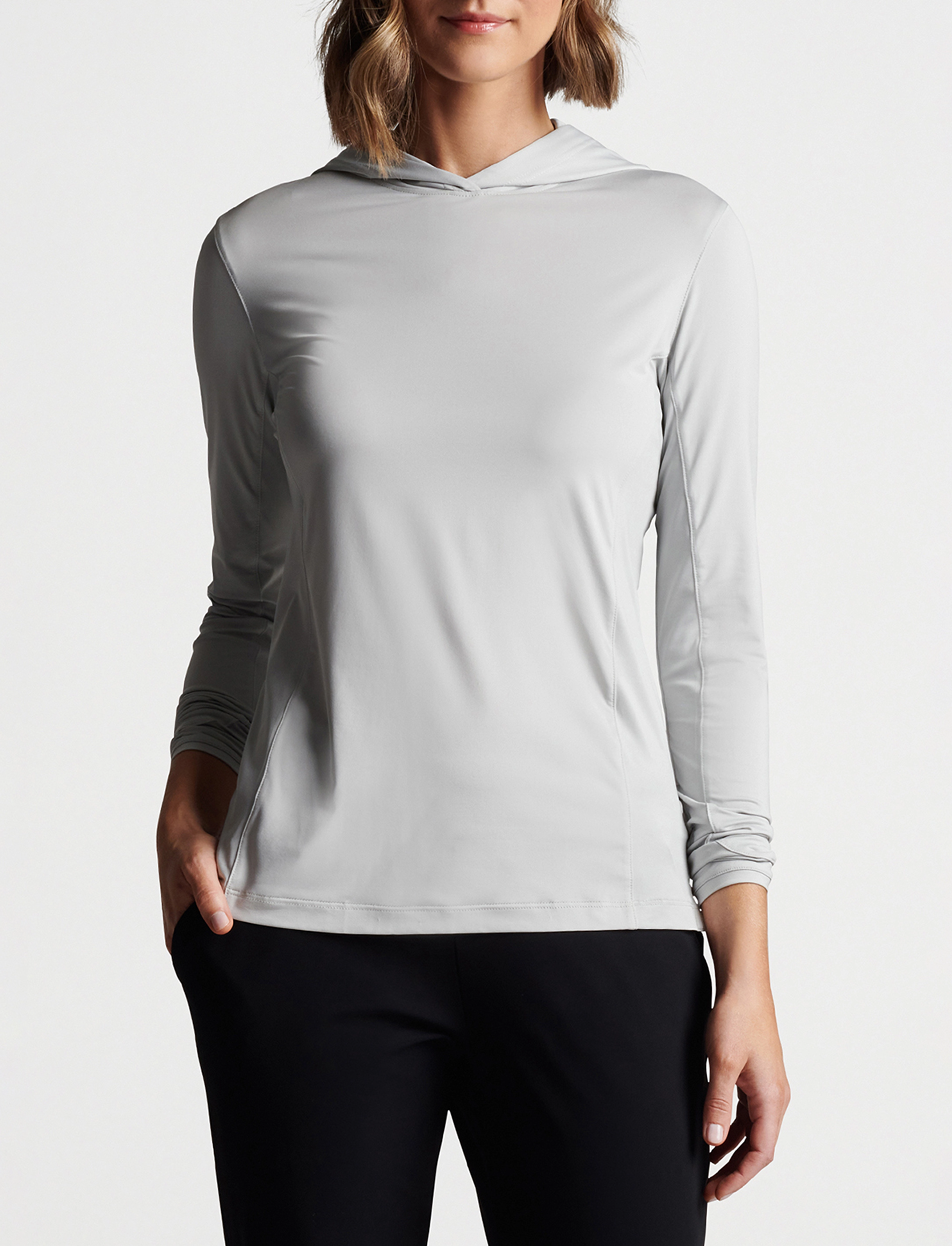 Peter Millar - LIGHTWEIGHT HOODED SUN SHIRT - british grey - 3