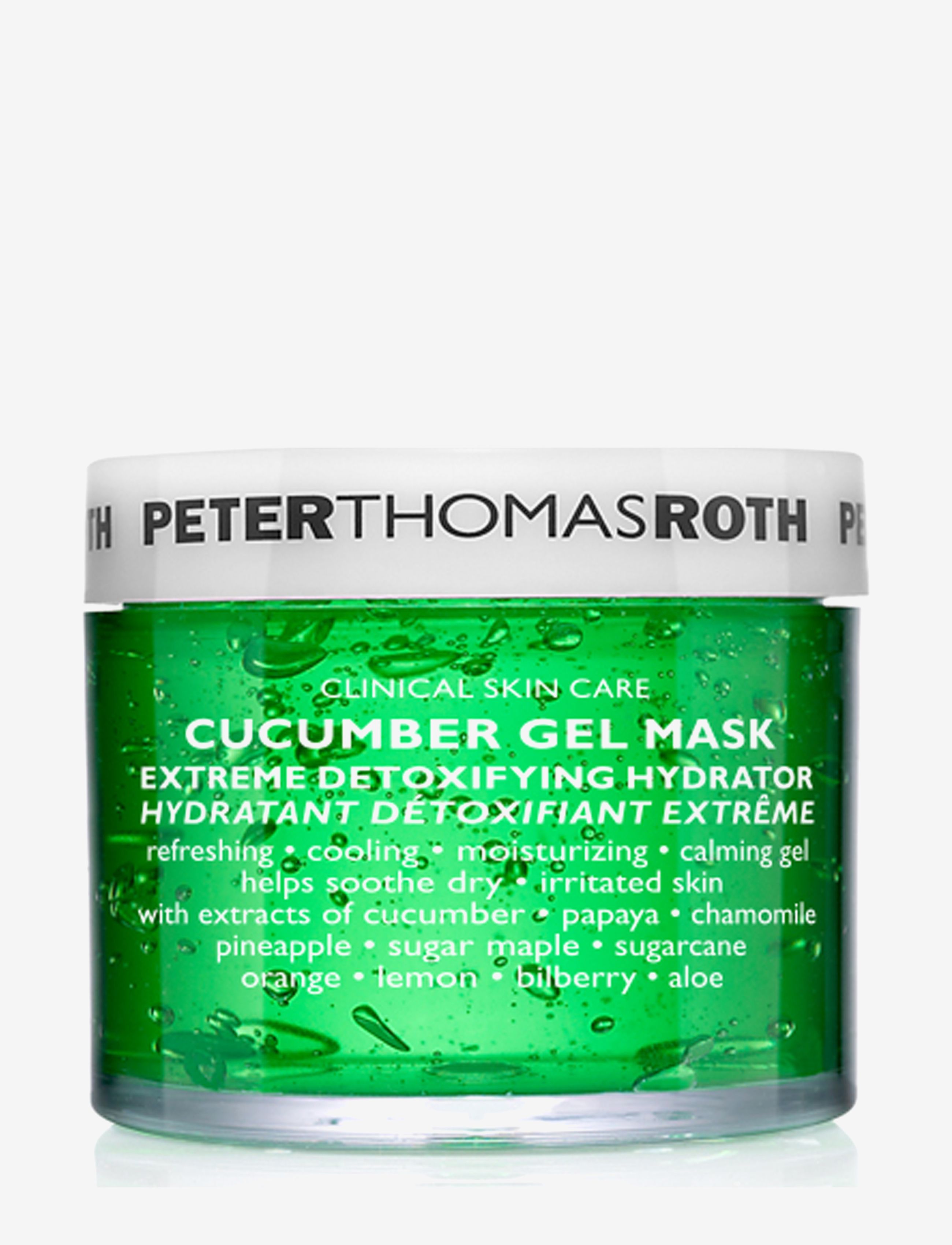 Peter Thomas Roth Cucumber Gel Mask, Ansigtsmaske, Grøn, Str: 50 ML