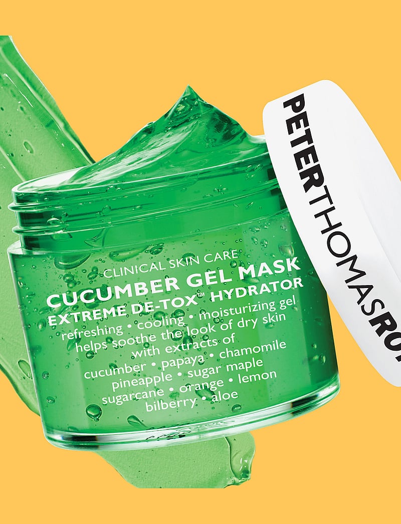 Peter Thomas Roth - Cucumber Gel Mask - sumarhúð - clear - 2