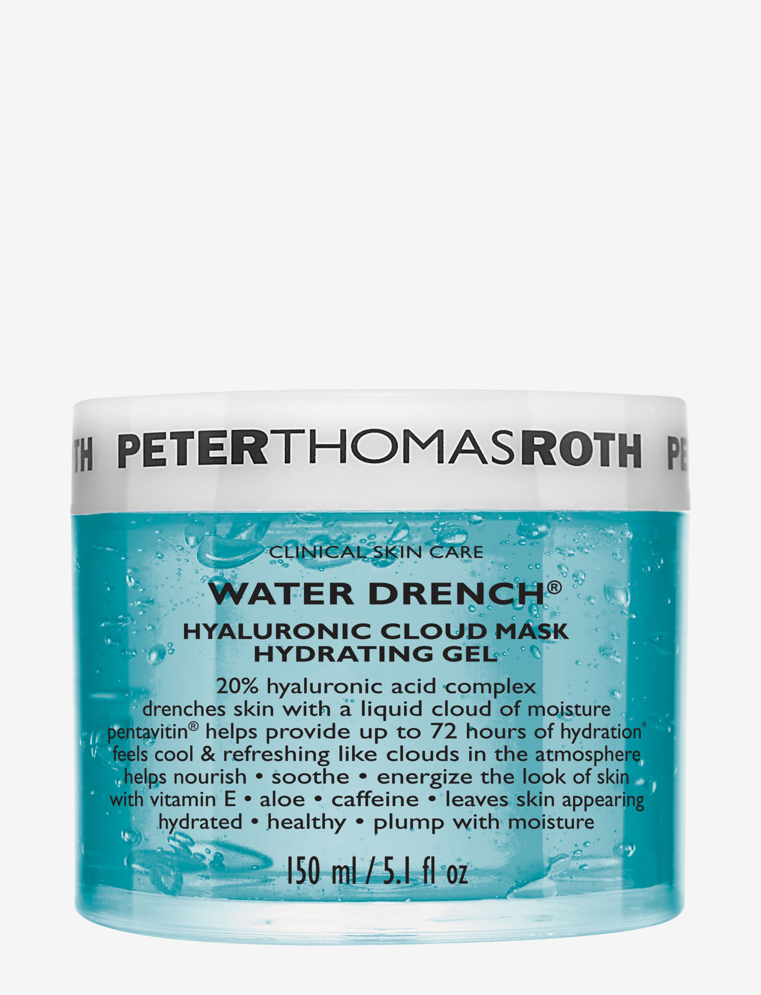 Peter Thomas Roth Water Drench Hyaluronic Cloud Mask Hydrating Gel - Hudpleje - NO COLOUR / undefined