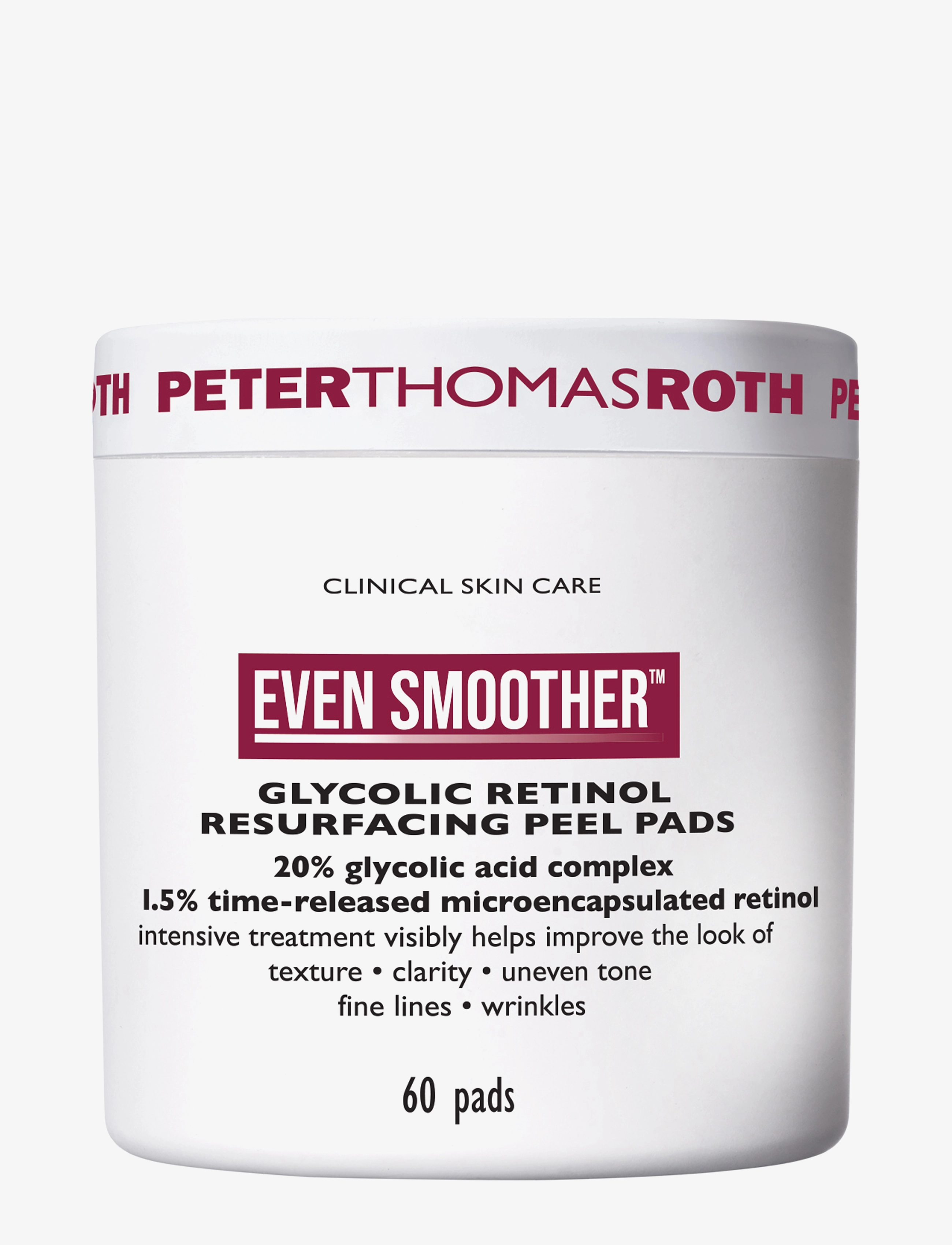 Peter Thomas Roth Even Smoother™ Glycolic Retinol Resurfacing Peel Pads - Made With Care - NO COLOUR / undefined