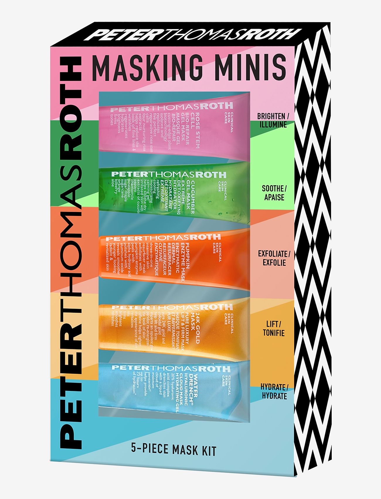 Peter Thomas Roth Masking Minis 5piece Mask Kit Bestsellers