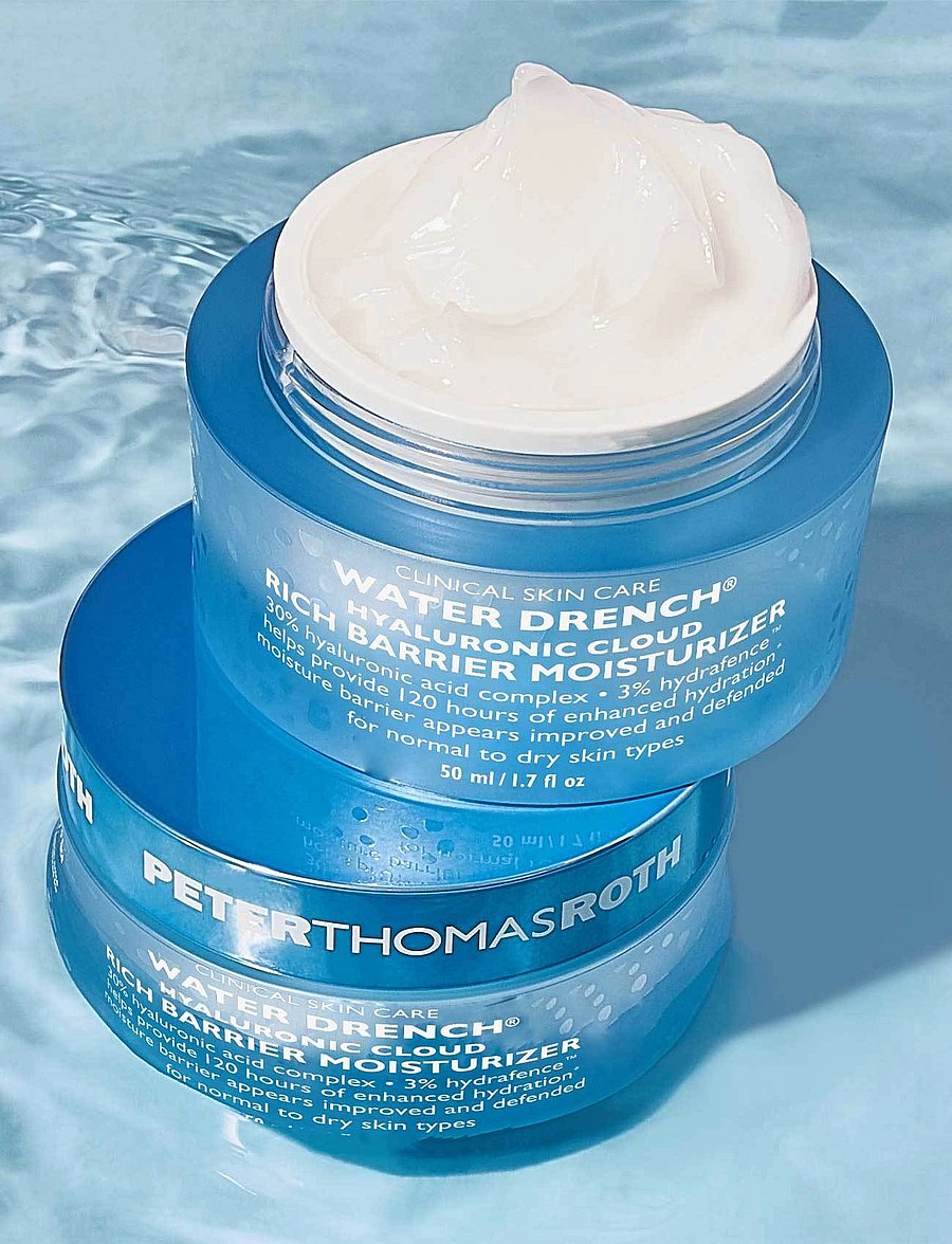 Peter Thomas Roth - Water Drench® Hyaluronic Cloud Rich Barrier Moisturizer - suvine nahk - clear - 3