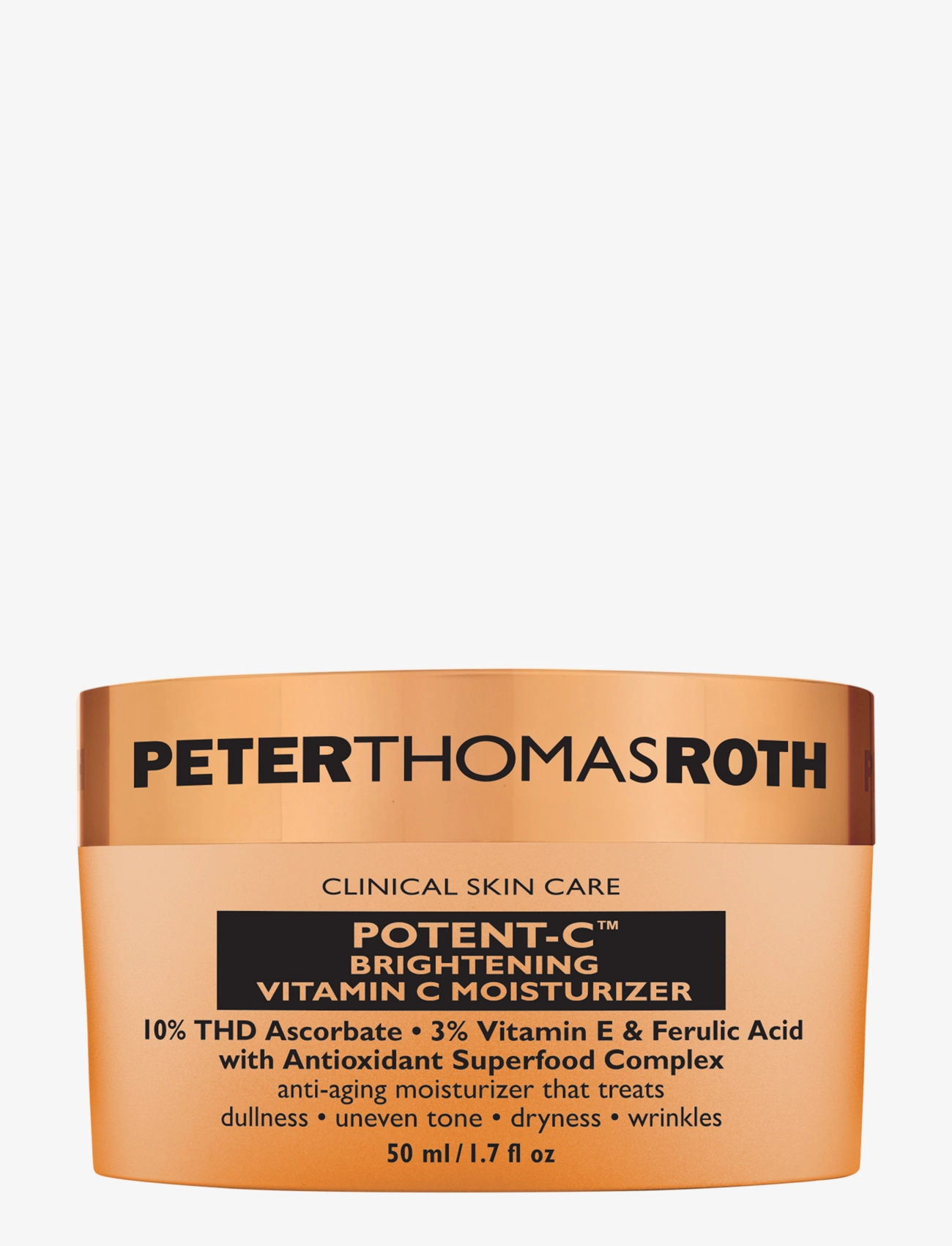 Peter Thomas Roth Potent-C Brightening Vitamin C Moisturizer, 50 ml, Nude, Fugtighedscreme > Dagcreme, Dame