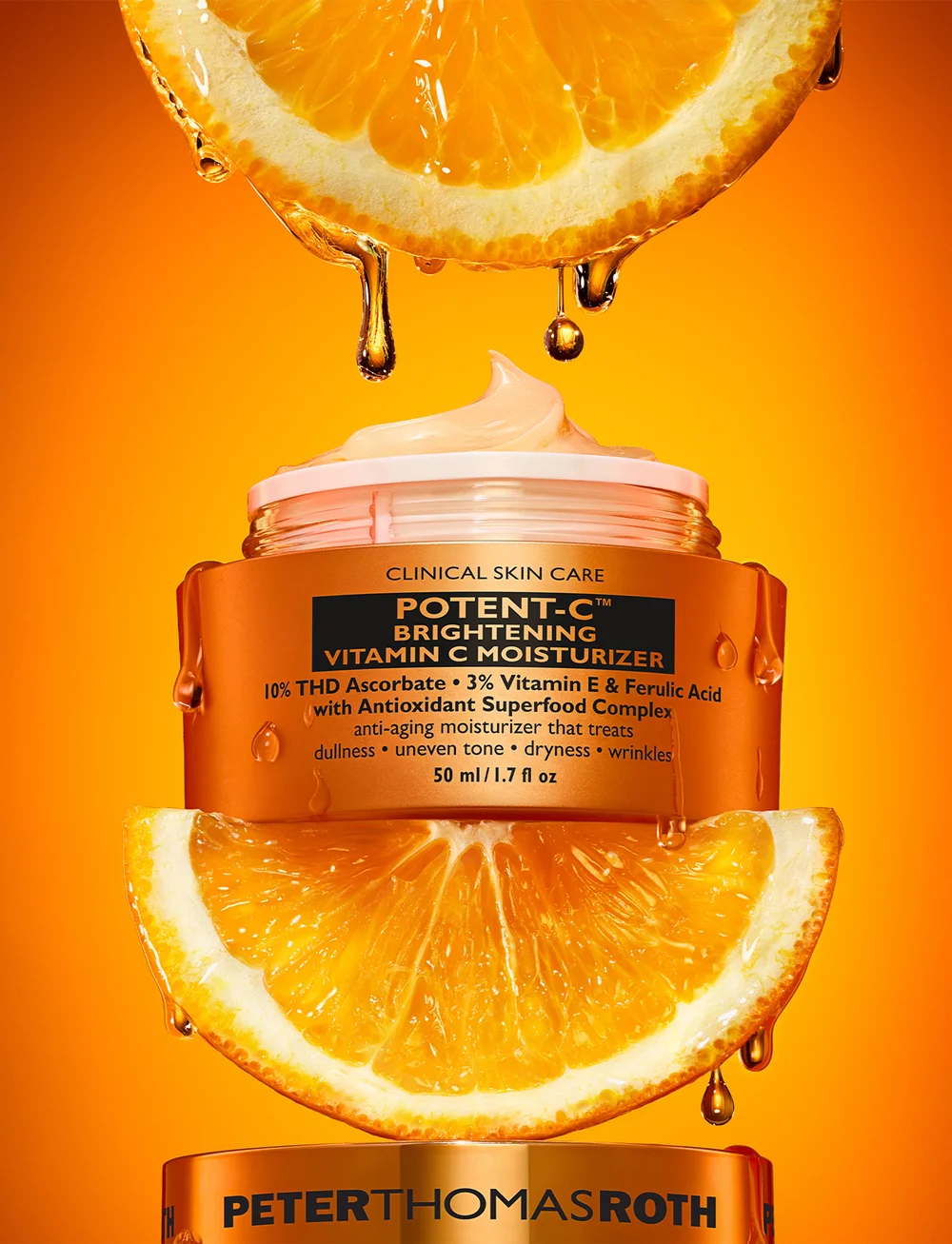 Peter Thomas Roth - Potent-C™ Brightening Vitamin C Moisturizer - sumarhúð - clear - 3