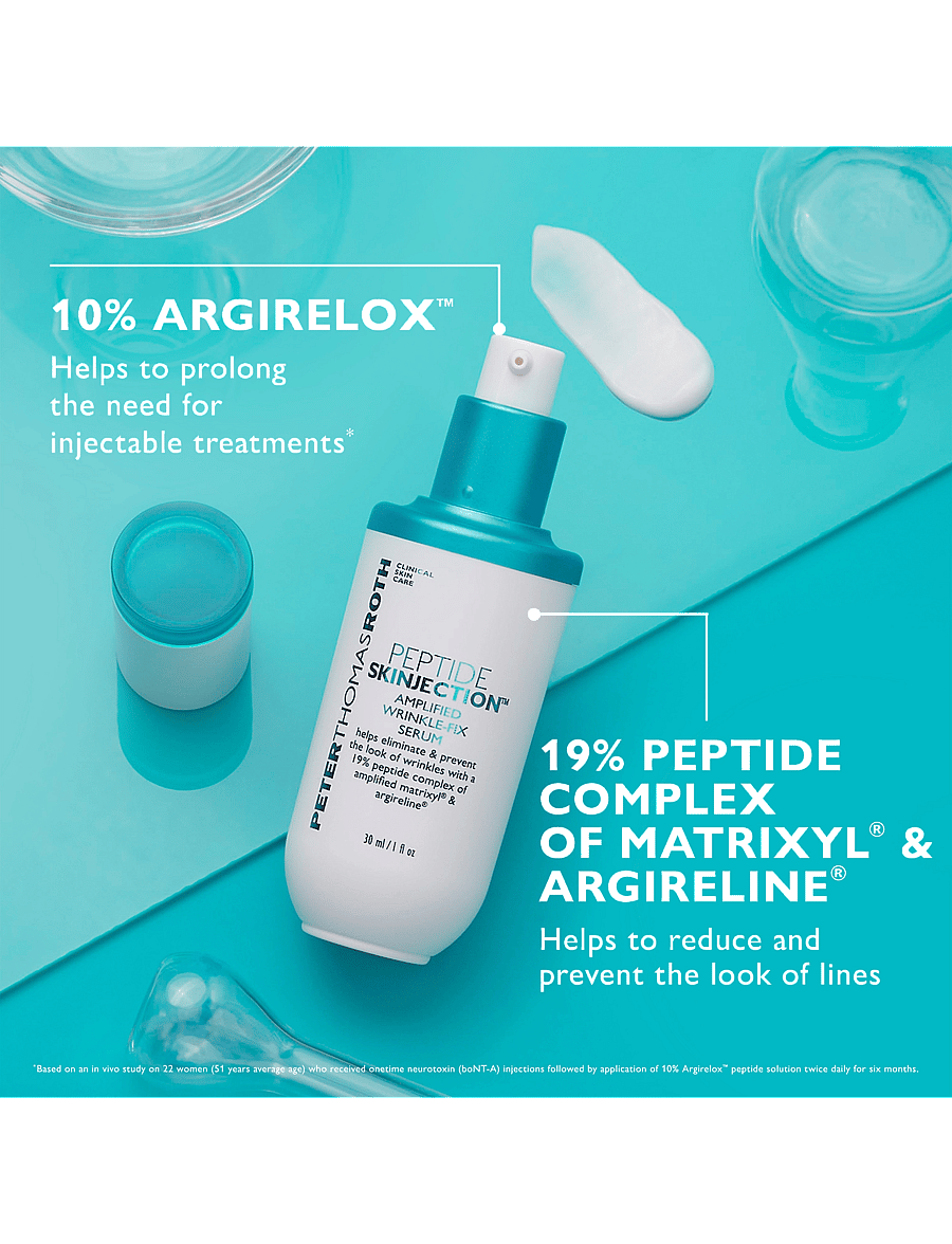Peter Thomas Roth - Peptide Skinjection™ Amplified Wrinkle-Fix Serum - seerumid ja õlid - clear - 1