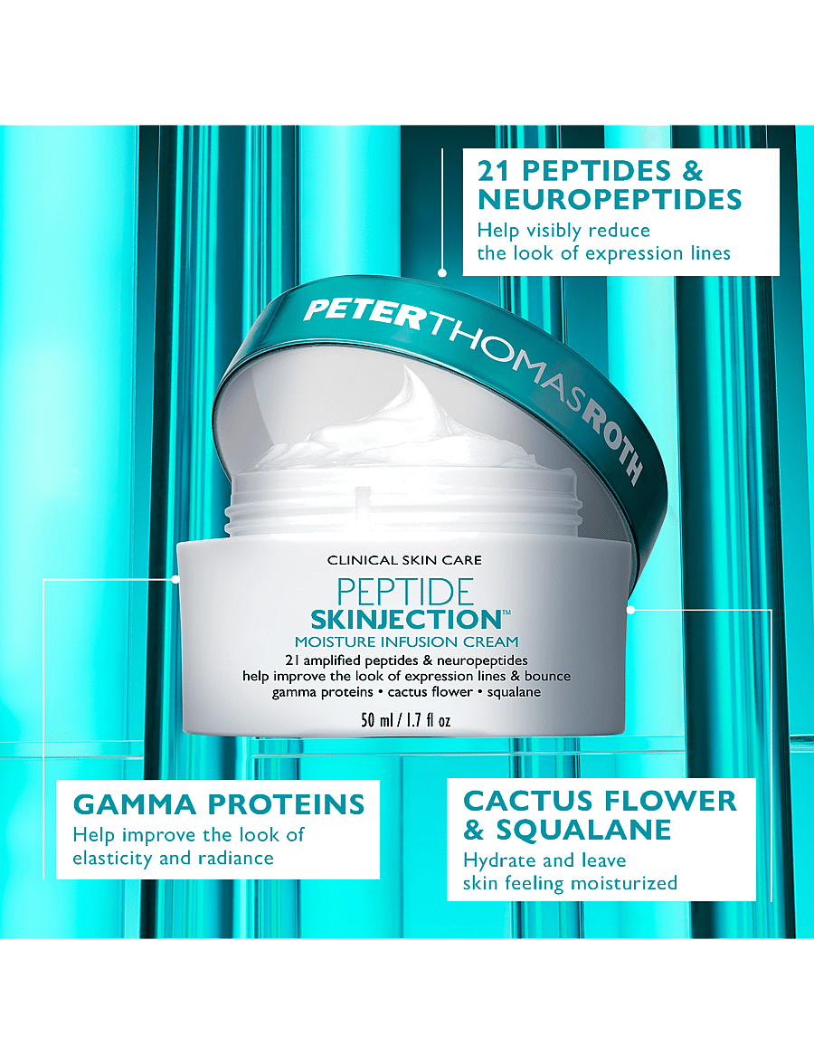Peter Thomas Roth - Peptide Skinjection™ Moisture Infusion Cream - suvine nahk - clear - 1