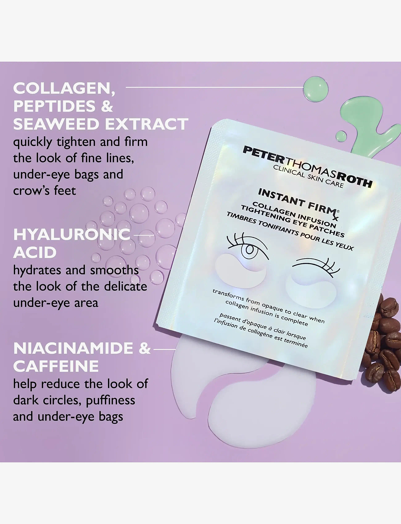 Peter Thomas Roth - Instant FIRMx® Collagen Infusion Tightening Eye Patches - Øjenmasker - no color - 2